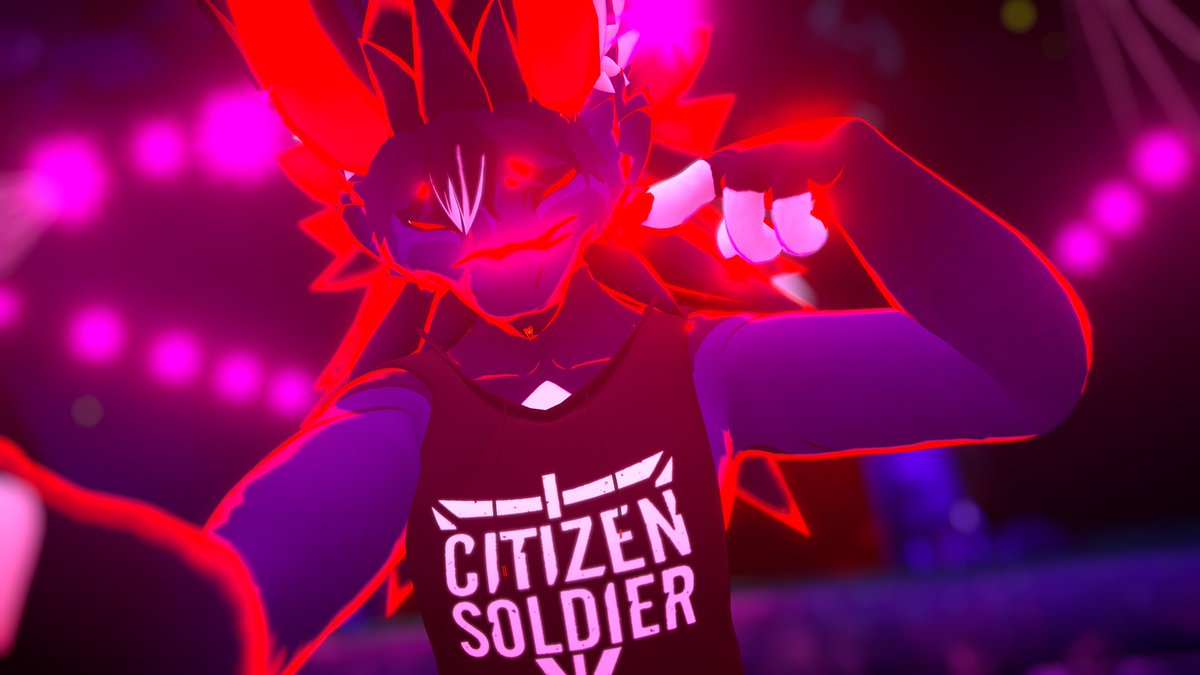 RadiumSurge's tweet photo. C&D is back, welcome to the Crystal Chasm my friends! Guess who's on the photo team!! ❤️
I'll be posting some of my event photos when I can. but I wanted to make my legally obligated "at a bomb ass event" post first!
#CDfest #crystalchasm #VRC #VRChat #vrcphoto #eventphoto https://t.co/qoT78AcrZM