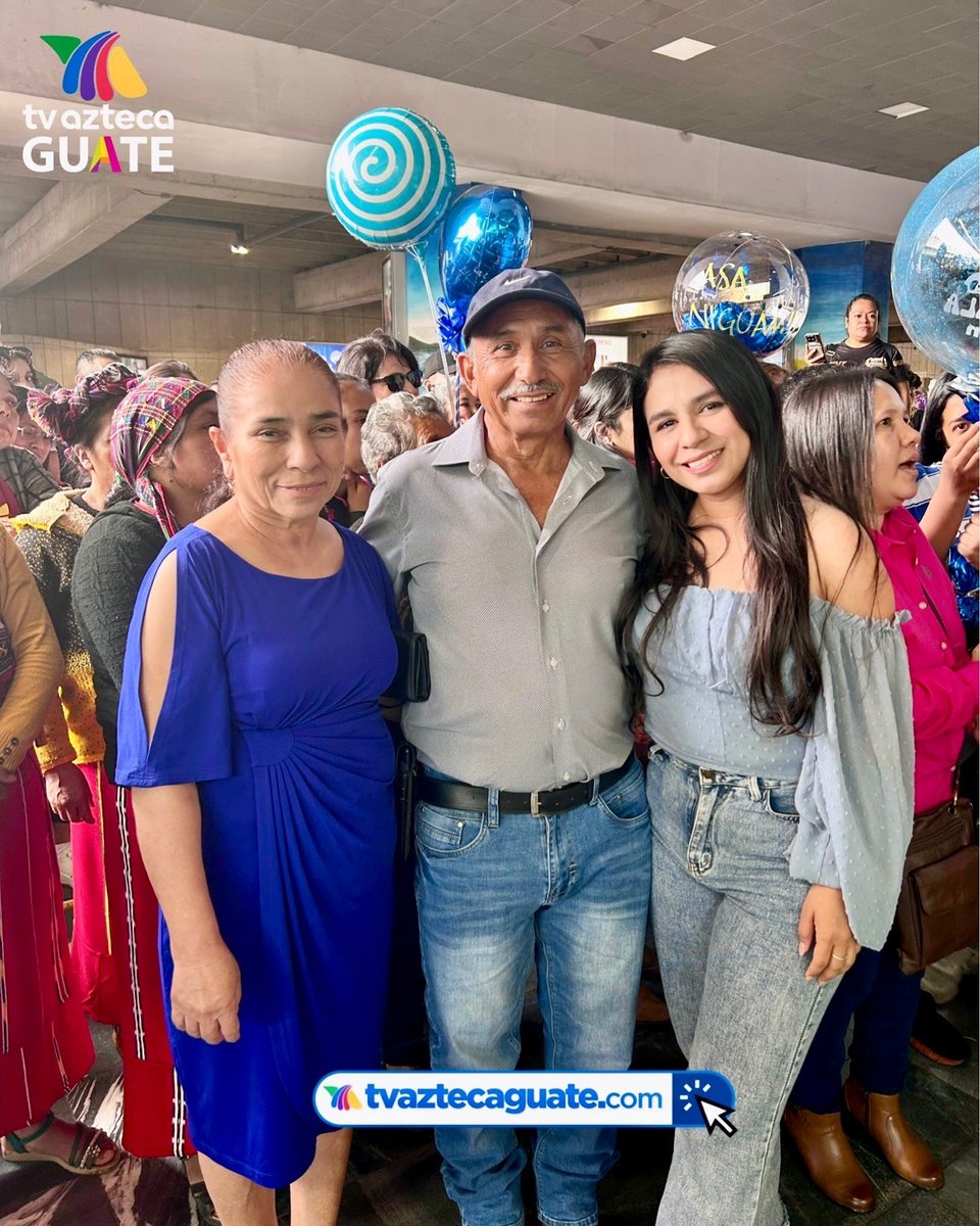 AztecaGuate's tweet photo. Así recibimos a @cristiansalguero_ desde el Aeropuerto Internacional la Aurora. Gracias a todas las personas que llegaron a recibirlo 🤩👏 https://t.co/gSAOWf9agD