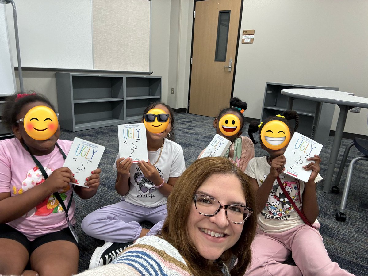 Mindy Hidalgo (@mindyhidalgo) on Twitter photo Excited to start Book Club with these amazing 4th graders! Reading Ugly by Robert Hoge. Thanks <a href="/JennGallier/">Jennifer Gallier</a> for the idea! <a href="/SheridanCFISD/">Sheridan Elementary School</a> Excited to start Book Club with these amazing 4th graders! Reading Ugly by Robert Hoge. Thanks <a href="/JennGallier/">Jennifer Gallier</a> for the idea! <a href="/SheridanCFISD/">Sheridan Elementary School</a>