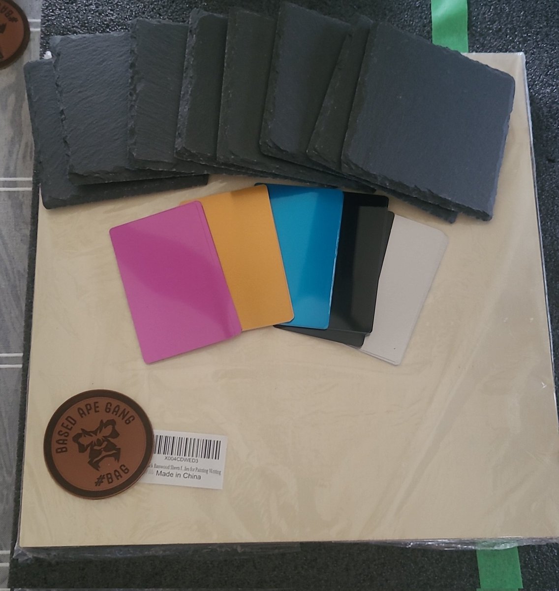 Tater_Poutine's tweet photo. Ready to rumble..
ANYONE want a Aluminum business card. I'm testing B.C. and Slate today Also Throwing down some @BasedApeGang 10x10 laser engraved portraits for da boys, also got that Delivery date for the New laser
@ComMarker113902 Q1
#Staybased #GetBranded.. https://t.co/JOfbBniMYo