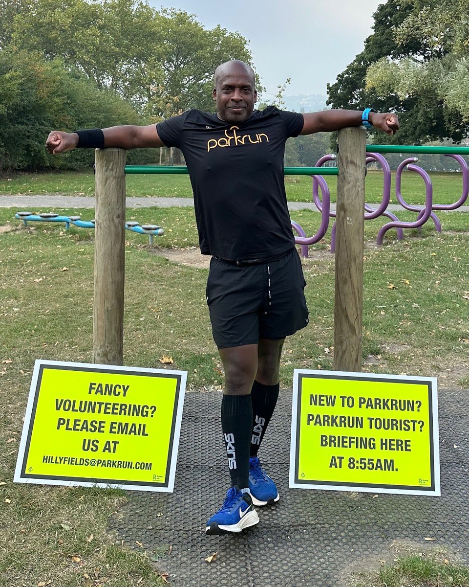 RowanSaunders's tweet photo. @parkrunUK @hillyfieldsparkrun today but unfortunately there was no pop up sign today😫 #loveparkrun https://t.co/TExGfe0Vvf