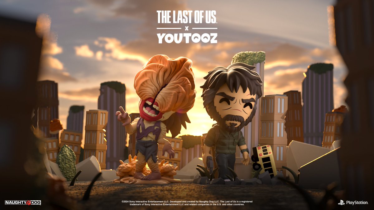 youtooz's tweet photo. “and just so we're clear about back there... it was either him or me” 😳 

The Last of Us x youtooz drops on september 26th! https://t.co/xzT4bVztHa