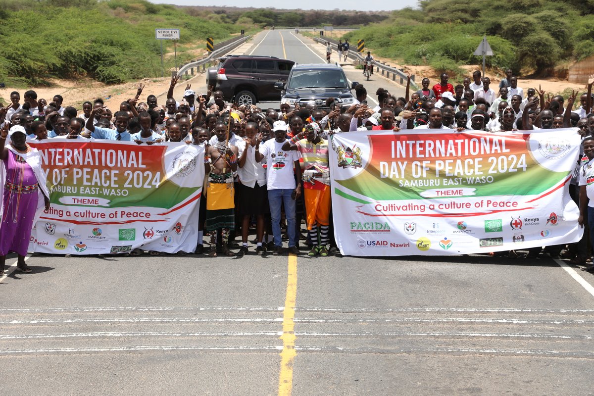 PacidaKenya's tweet photo. "This means replacing division, dis-empowerment and despair with justice, equality and hope for all.

The event was graced by Samburu Governor H. E Lati Lelelit who made an impassioned call to communities in the county to harmoniously co-exist and uphold peace.

@NCIC_Kenya https://t.co/pUSGrSVhLa