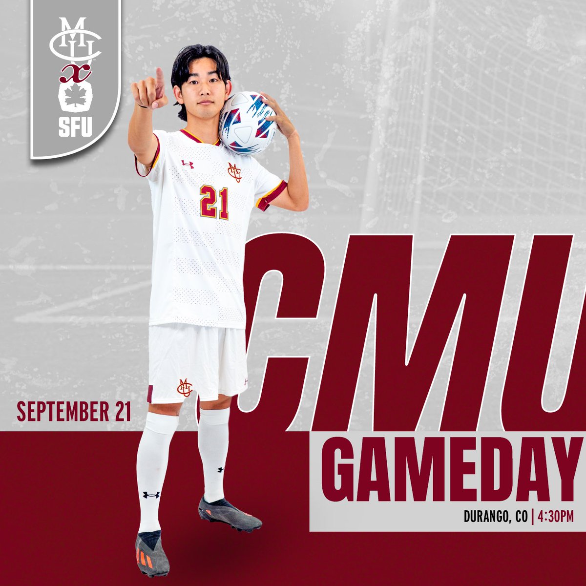 🚨GAMEDAY🚨

🆚Simon Fraser
📍Durango, CO
⏰4:30 PM
📊|📺cmumavericks.com/coverage

#MavUp // #RumbleMavs