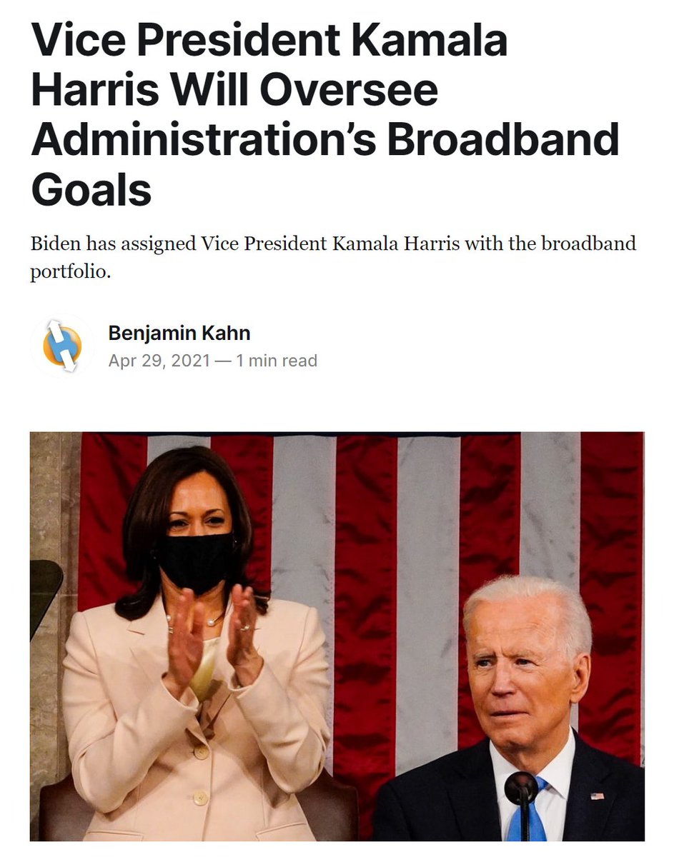 KanekoaTheGreat's tweet image. 🚨VP Kamala Harris’s $42 billion broadband initiative failed to connect a single person, home, or business to the internet in 3 years.

After Biden went after @elonmusk, her administration scrapped a $1,300-per-location deal with @Starlink. Now, they’re wasting over $100,000 per…