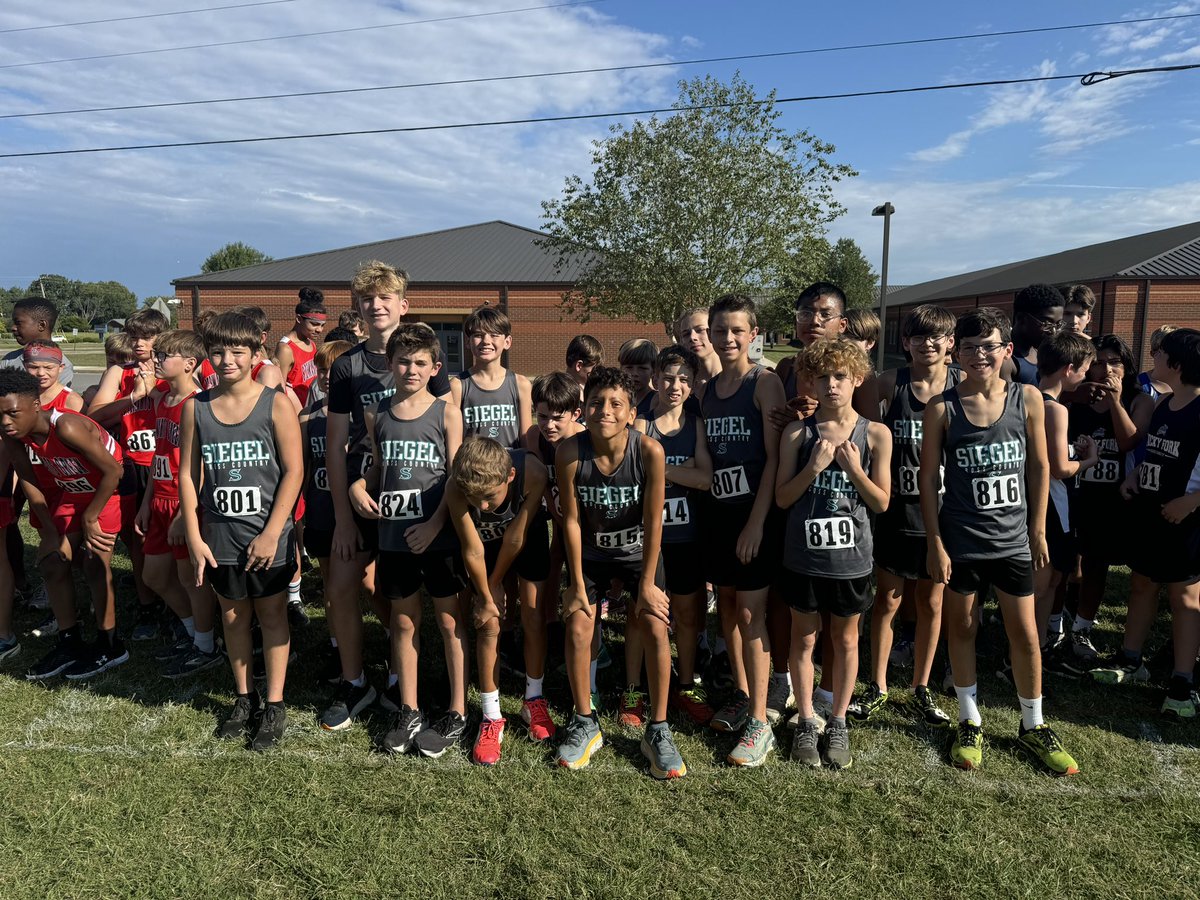 mrs_cheuvront's tweet photo. Congratulations to the @SiegelMiddle XC Team at the Rutherford County Championships!
Boys Varsity 2nd
Girls Varsity 3rd
Boys JV 2nd
Girls JV 2nd
Couldn’t be prouder of this team! https://t.co/6avpWPGHvZ