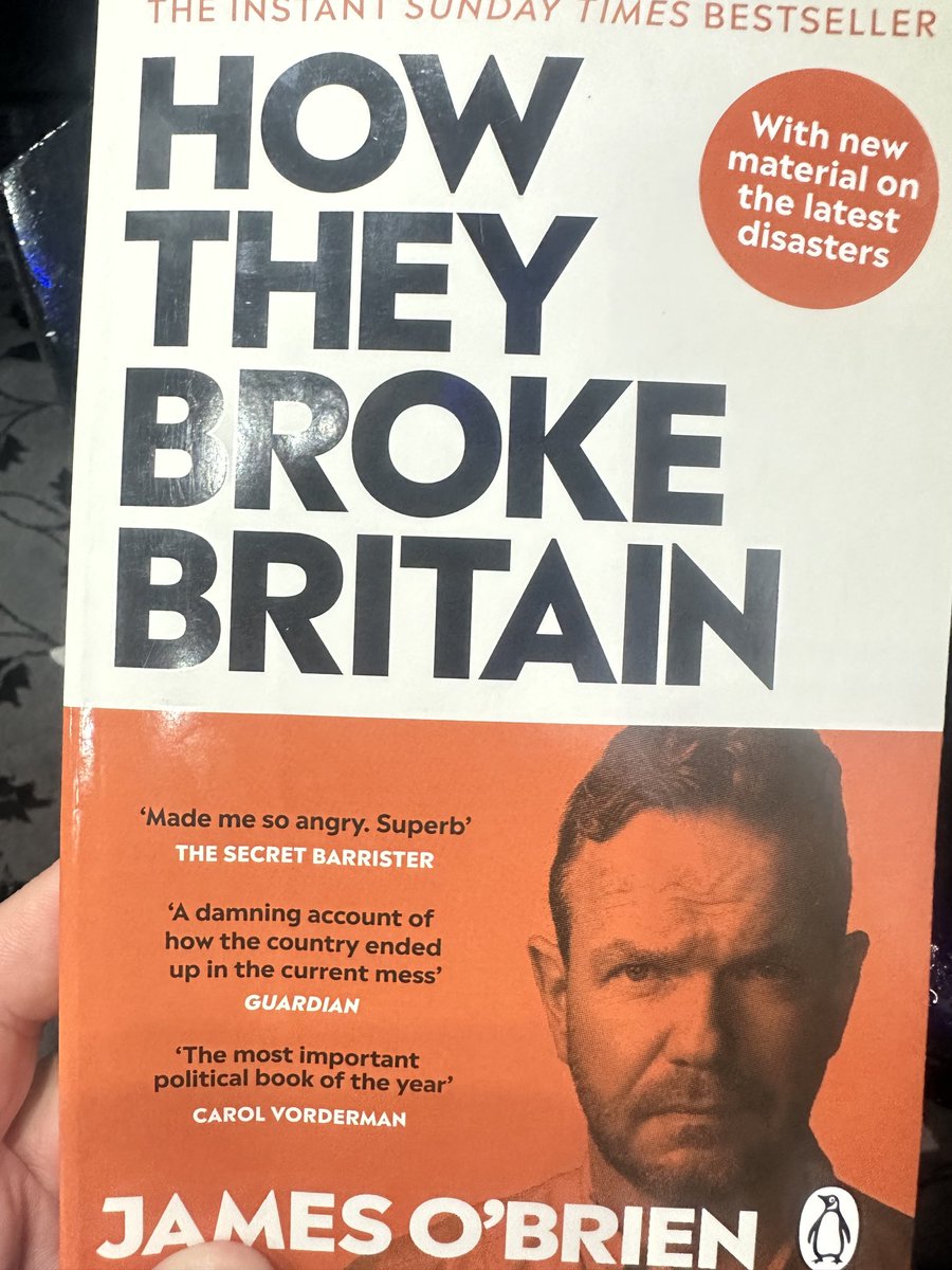 MatthiasMuell15's tweet image. One of the best books I’ve ever read.

Thank you so much, ⁦@mrjamesob⁩ .

#JusticeForFamilies 
#ToryCatastrophe 
#ToryCorruption
