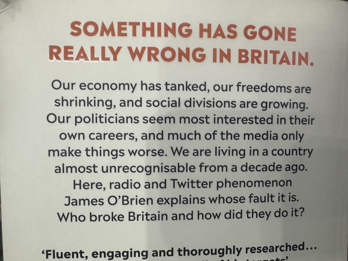 MatthiasMuell15's tweet image. One of the best books I’ve ever read.

Thank you so much, ⁦@mrjamesob⁩ .

#JusticeForFamilies 
#ToryCatastrophe 
#ToryCorruption