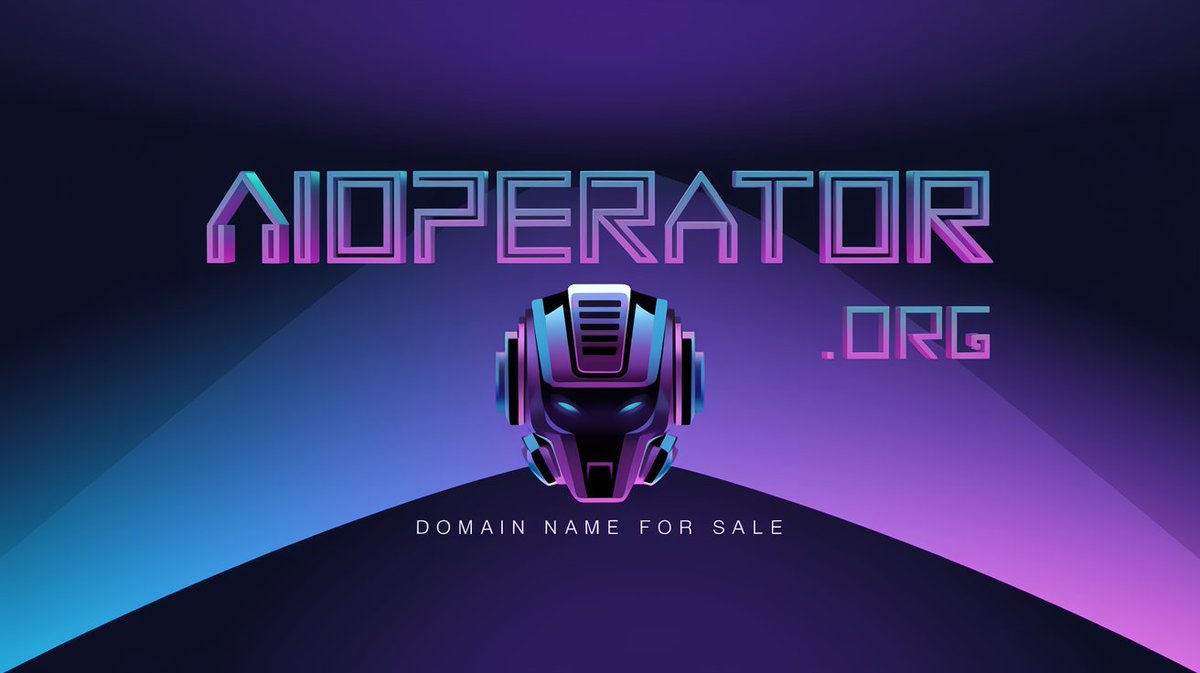 mrbrahimfilali's tweet image. 🤖⚙️ Domain for sale: AiOperator.org! Ideal for AI operations, automation services, or tech education platforms. A strong, future-focused name for advancing AI solutions. Secure it today! 🚀🔗

#DomainForSale #AiOperator #AI #Automation #TechSolutions #DigitalAssets