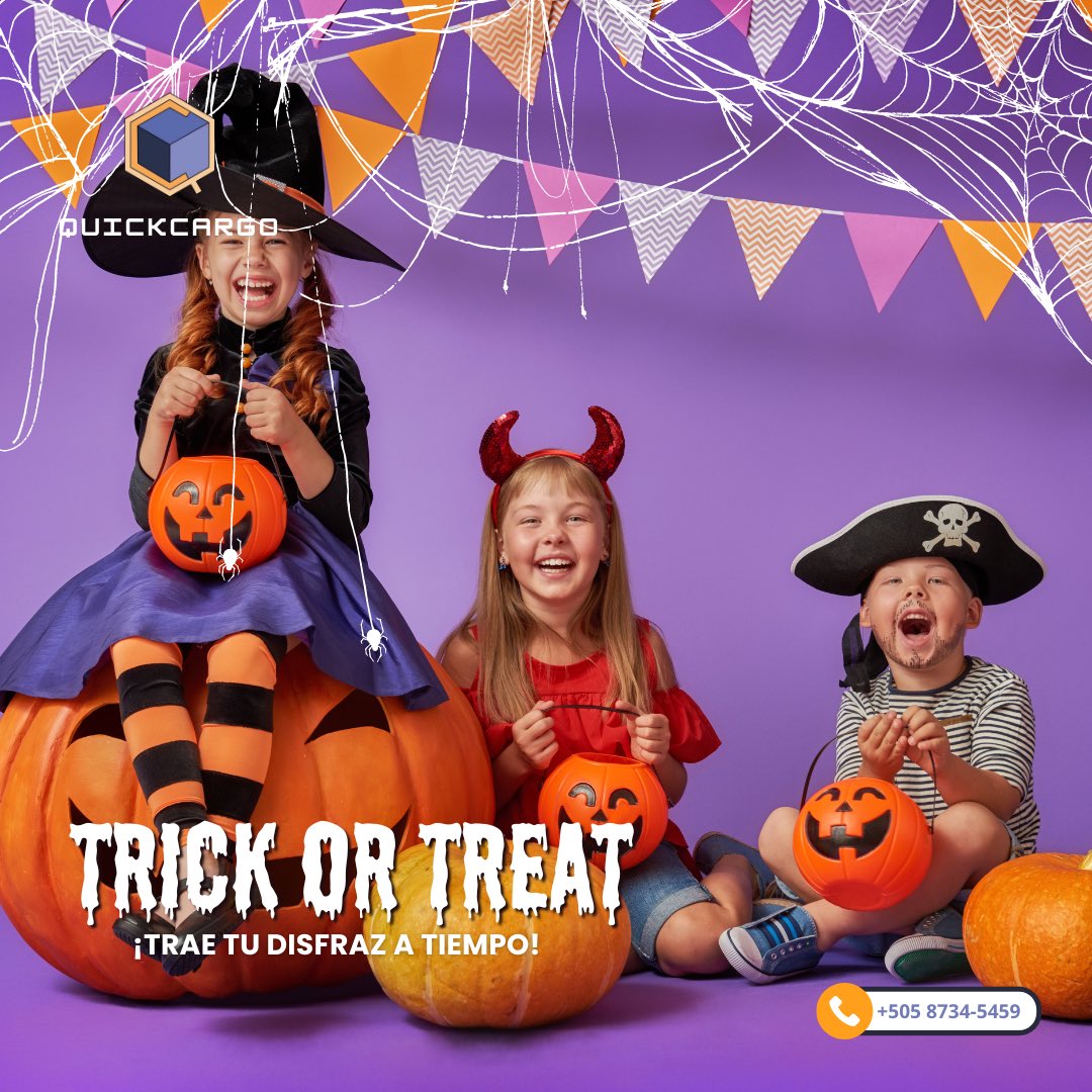 Quickcargo_'s tweet image. ¡Prepara tu disfraz de Halloween y asegúrate de que llegue a tiempo a Nicaragua! Envíos rápidos y seguros desde Miami para que disfrutes al máximo de esta temporada terrorífica. 🎃👻

#Halloween2024 #Disfraces #EnviosRapidos #MiamiANicaragua #TemporadaTerrorífica #LogisticaFiable