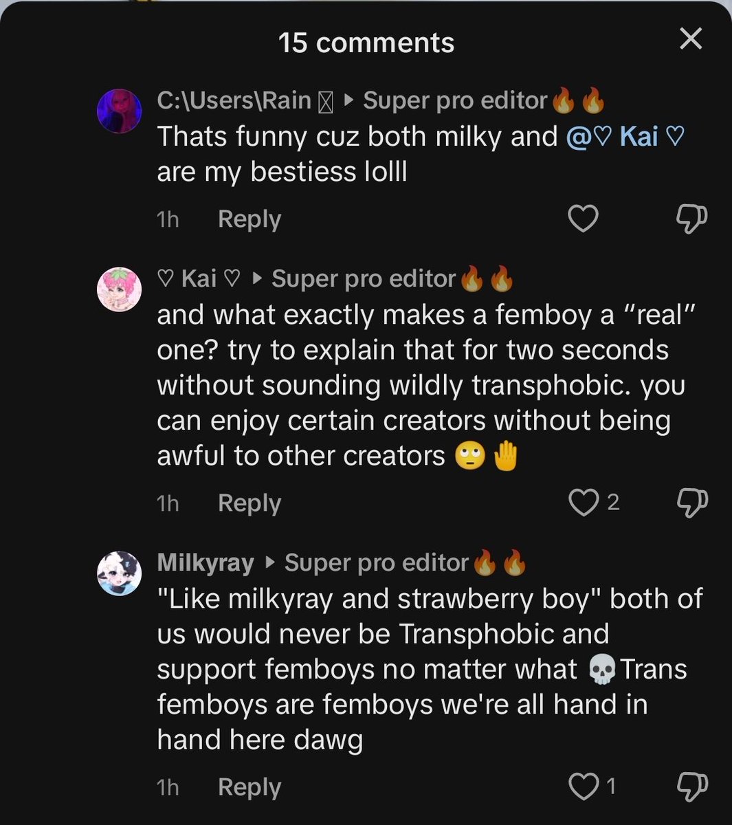 LonelyBoyDK's tweet photo. Well didn't expect this today so big names are being dumbasses over small creators and a friend of mine https://t.co/BXViiOvr7e