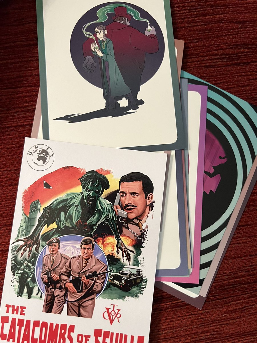 TimRideout1's tweet photo. Wonderful late-1960s related book post today from @ChinbeardBooks &amp; @Candy_Jar ❤️

#Zoinks! #TheCatacombsofSeville #ScoobyDoo #DoctorWho #UNIT #folklore @Mr_Mark_Norman @Iain_McLaughlin @AS1963 #MattBarber https://t.co/ozNFONEsqn