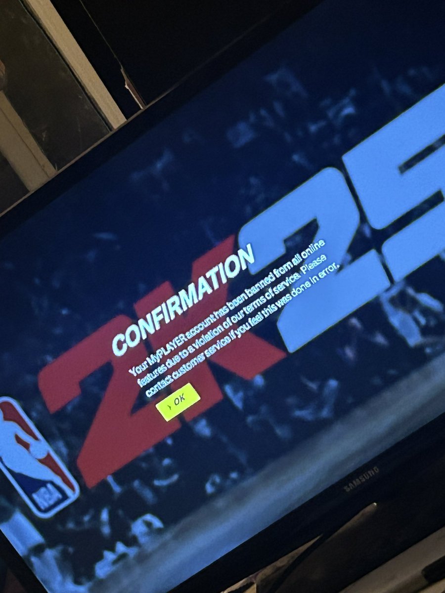 Ethan_D_Flash's tweet photo. @2KSupport my account was banned 4 days ago by your ai algorithm while I was playing a domination game in the myteam mode. I really enjoy the myteam mode and play it frequently but I got banned for playing the game legitimately. My gamertag is Fireball7272 on Xbox please unban me https://t.co/6wiu5wpsUt