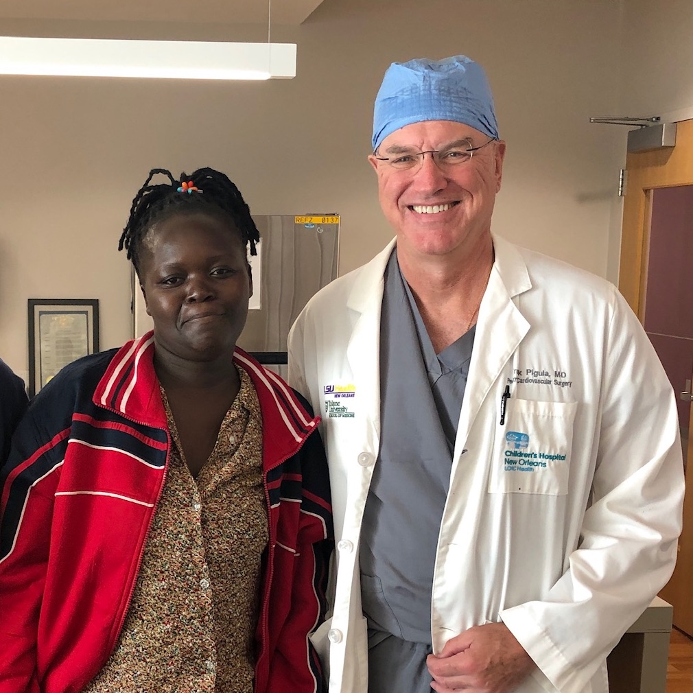 Thank you, Dr. Frank Pigula! The pediatric surgeon and his team treated Leonard and his severe heart defect. We are fortunate to have partners like Children’s Hospital New Orleans who have cared for and HeartGift children like Leonard. We appreciate you beyond words!