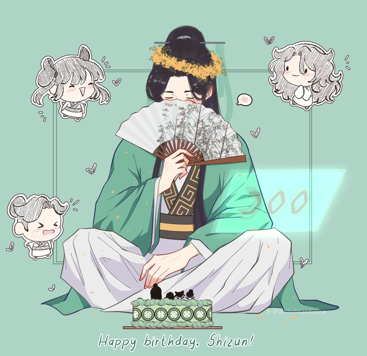 atoledmandarina's tweet photo. Happy birthday , Shen Yuan! 🌱💚🌟
  #沈清秋0921生日快乐 #人渣反派自救系统 #ScumVillainsSelfSavingSystem #ShenQingQiu https://t.co/J6NXX9Agzw