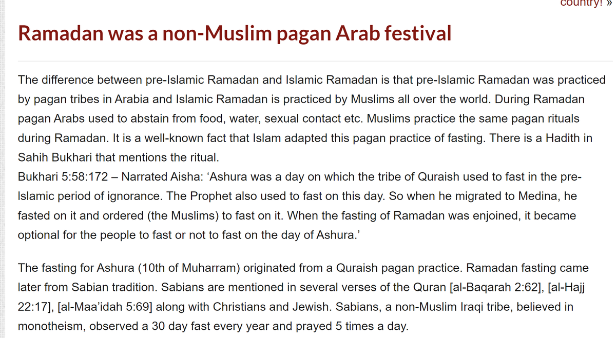 Jesus literally celebrated Hanukkah while you celebrate Ramadan which was originally a pagan practice. lol