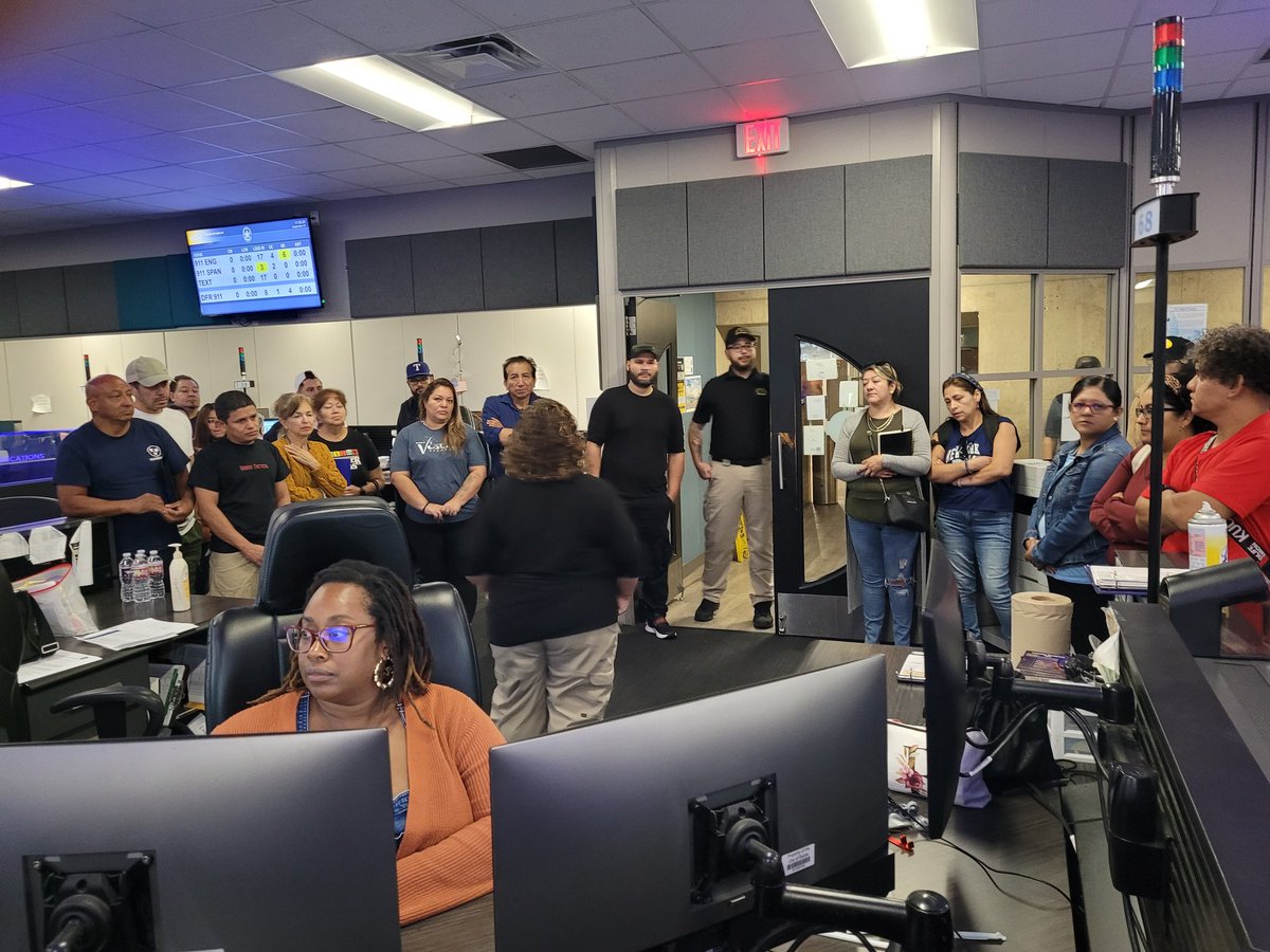 Today was the last day to sign up for the Citizens Police Academy Class #54. The students took a tour of the communications center. A very important and informative class.