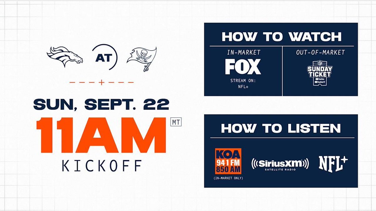 Denver Broncos tweet media