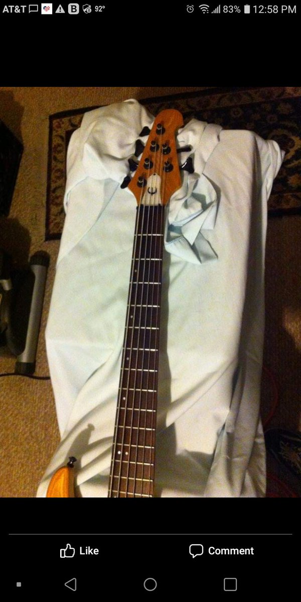 HMOORE1972's tweet photo. 🚨 Dear people of X! Please be on the lookout nationwide for my stolen bass guitar (Epiphone 6-string neck-through electric bass)! It was stolen from my house in Feb 2015 by someone I tried to help, but was shafted! #StolenBass #ActiveColdCase DM me if you've seen it! TY! 🙏 https://t.co/lWLP1LpDj0