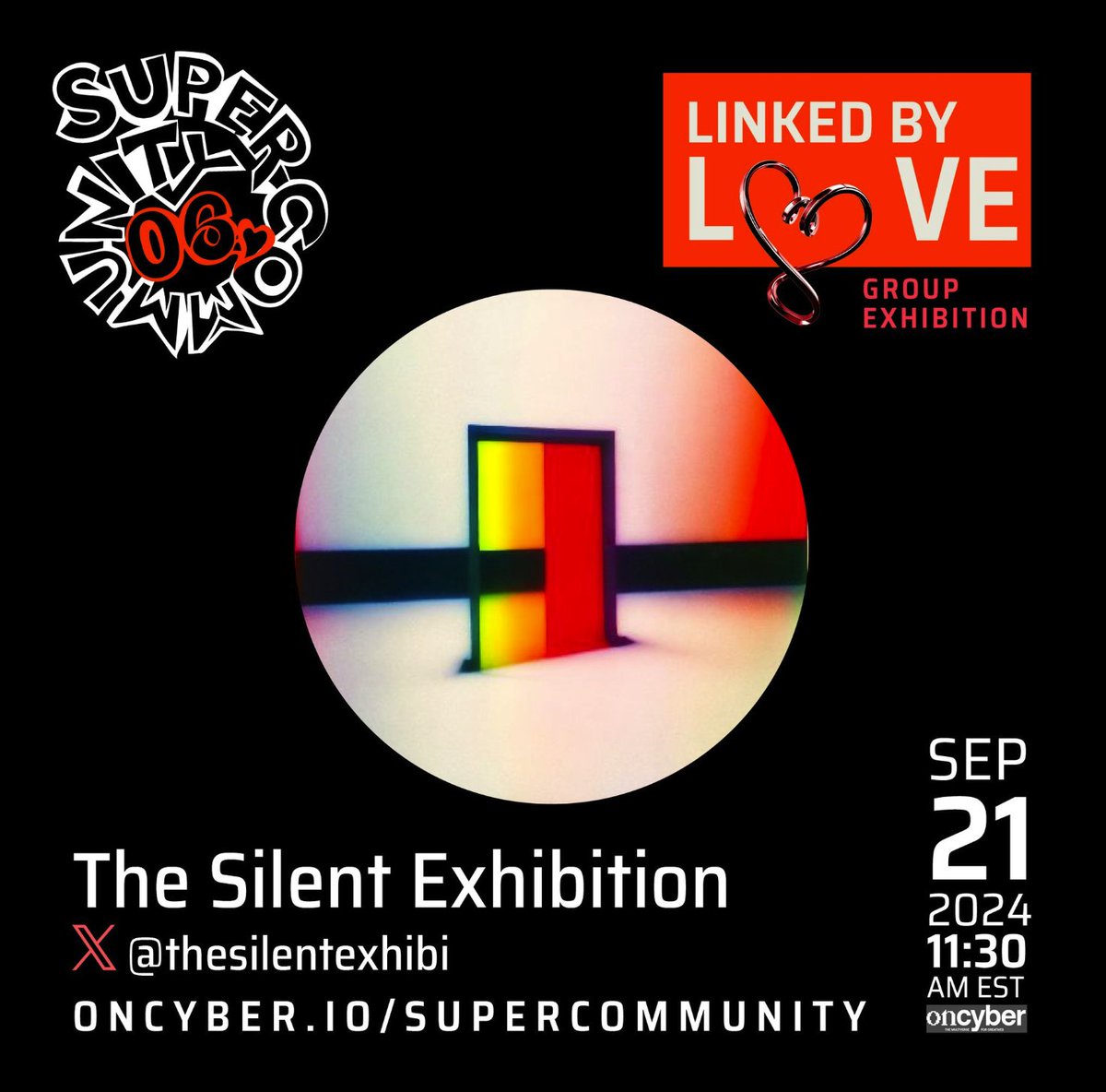 Join us for SUPERCOMMUNITY 06  
🌐
oncyber.io/supercommunity