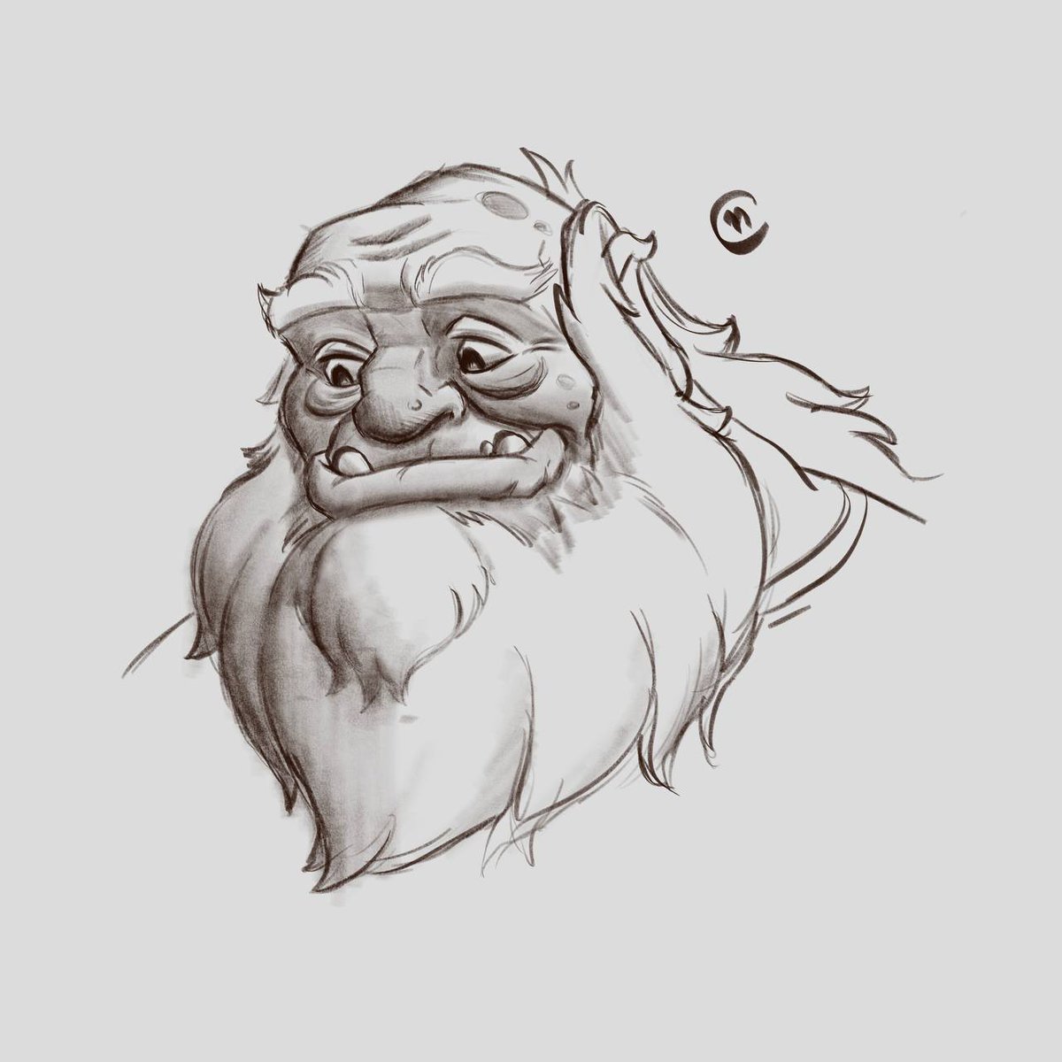 More doodling my orc fella Bog