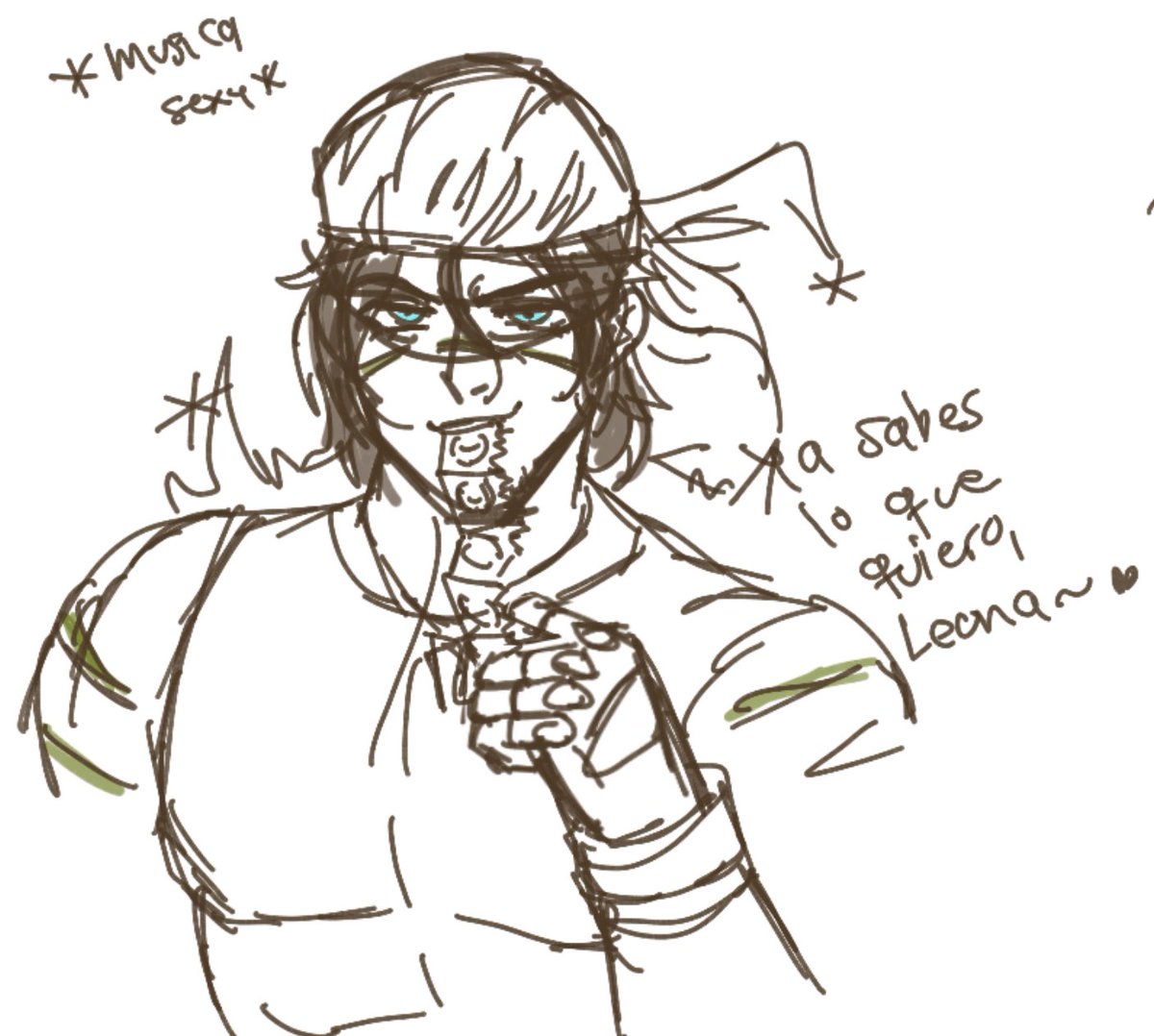 Siriusdibujotos's tweet image. Working on some stuff 😵‍💫

Ralf says: "You know what I want, Leona" 😈😈😈😈

#kof #fanart #ikariwarriors #wip