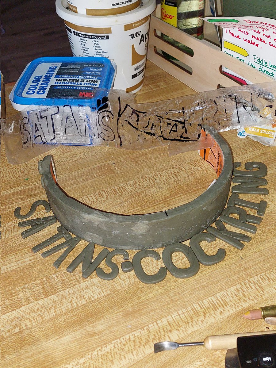 PhoenixDill's tweet photo. Double-sided portal ring urethral penetrable update:They came out great now. I just gotta fix them up before gluing them down. And starfires portal ring is almost finished, just missing a couple of letters more for both rings. https://t.co/1lnKy3UK9B