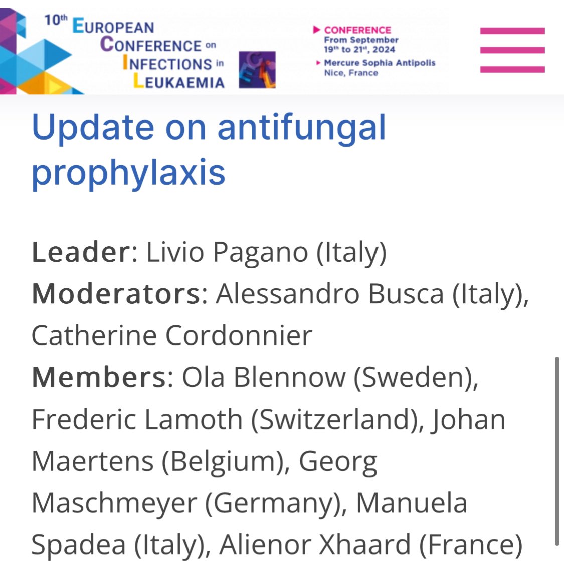Honored to join the ECIL 2024 working group on fungal infection guidelines. Grateful for the chance to collaborate with an outstanding panel of experts to improve infection outcomes for hemato-oncology and transplant patients!
