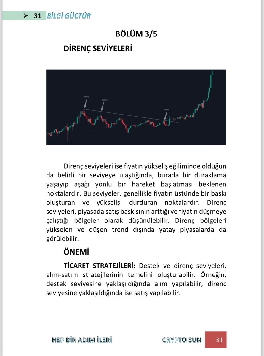 Dostlarım 4 Ekimde kısmetse bir Teknik Analiz Eğitim grubum daha başlayacak. Sınırlı sayı. Şuan grupta bekleyen arkadaşlar var. Resimde gördüğünüz yeni yazılmış Teknik Analiz kitabımdan bir görseldir. Piyasada varolan birçok kitap bu kaynağın yanına yaklaşamaz. Bu ve daha bir çok