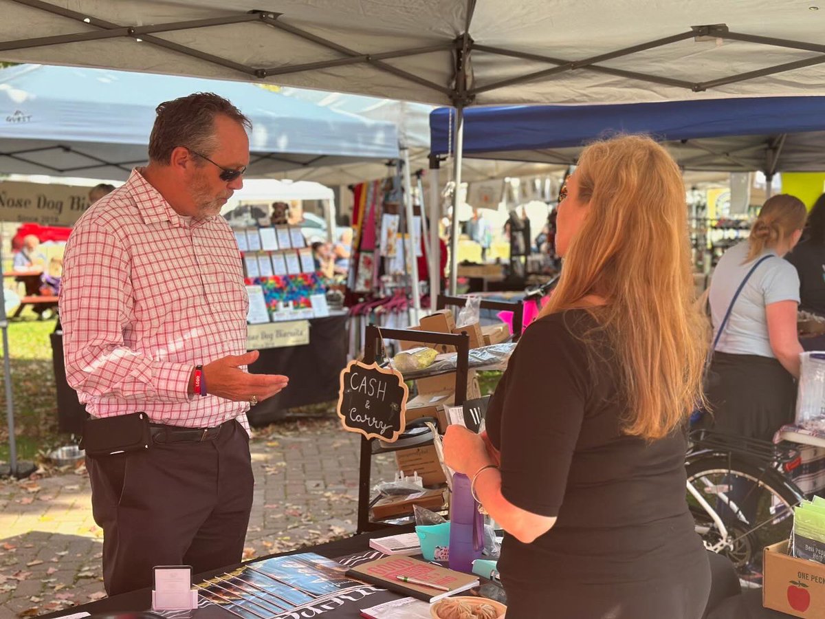 PeterforNY19's tweet photo. Delhi was the place to be this afternoon as we celebrated the final day of summer at the 39th Annual Harvest Festival! With dozens of local vendors and a vibrant community turnout, it was a fantastic way to welcome the upcoming fall season. https://t.co/WCwdNJeDNe