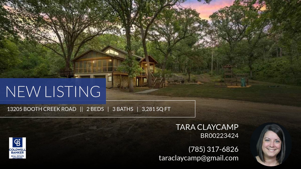 TaraClaycamp's tweet photo. 📍 New Listing 📍 Take a look at this fantastic new property that just hit the market located at 13205 Booth Creek Road in Olsburg. Reach out here or at (785) 317-6826 for more information

Tara Claycamp, Broker https://t.co/thRKH1K8YC https://t.co/d3bXDgyFtI