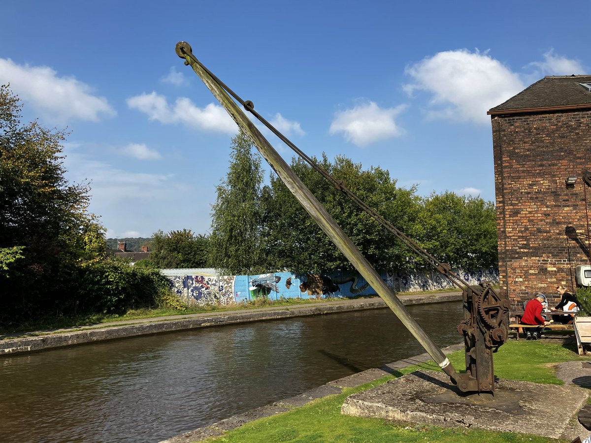 The_Geographer1's tweet photo. Day 14 Our last day. Handed back Kitty to Black Prince in Stoke-on-Trent this morning. Our crew left us and we had one last stop off before home, Middleport Pottery. Lovely old pottery. Now it’s time to plan for our next boating adventure @CanalRiverTrust @CRTWestMidlands https://t.co/YQ1AHWQOUW
