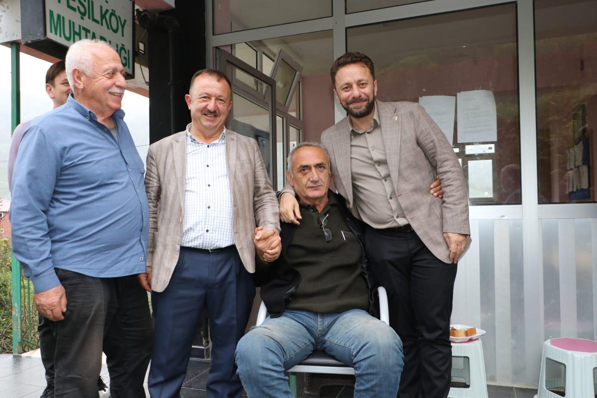 Genel Merkez Teşlilat Başkan Yardımcımız Rize Milletvekilimiz Muhammet AVCI, İlGenel Meclis Başkanımız Ali İmran BÜYÜKİlçe Başkanımız Hasan AYYILDIZ,Belediye Başkanımız Mehmet YILMAZ, YönetimKurulu ve İlGenel MeclisÜyelerimizİleBirlikte İlçemizde DevamEdenProjeleriYerindeİnceledi