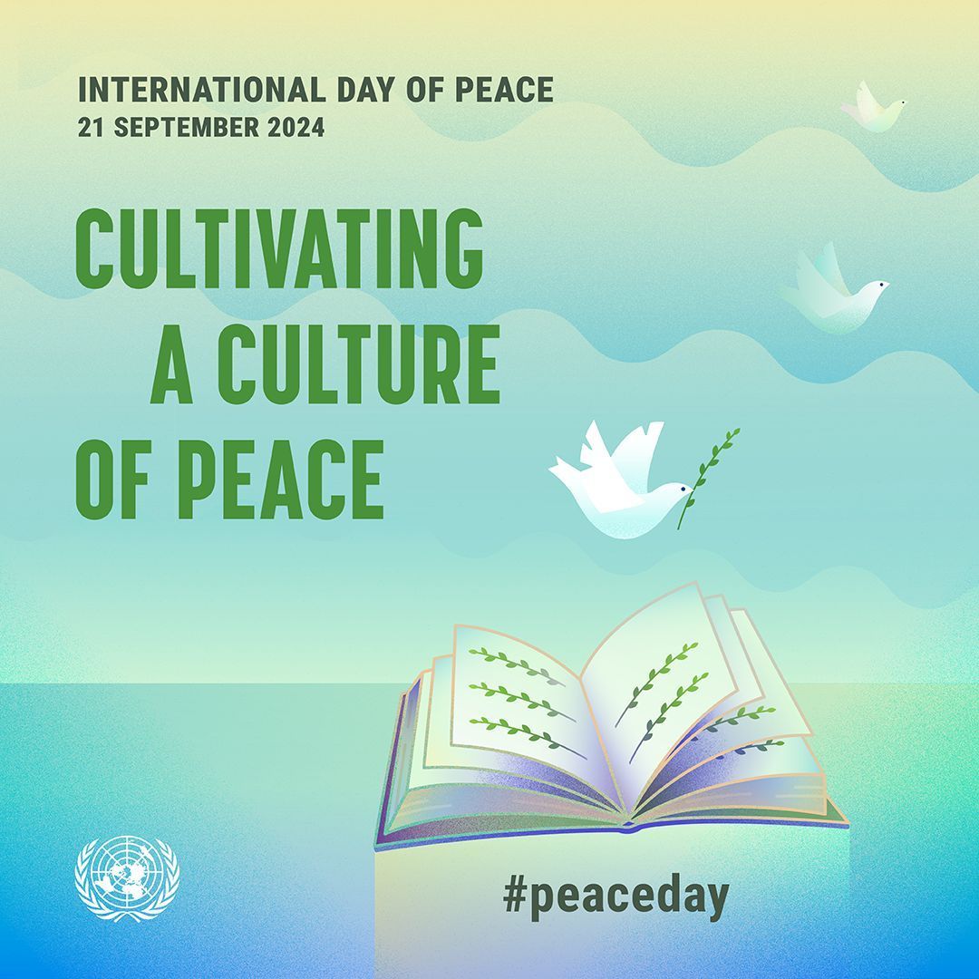 UNGeneva's tweet image. In a world mired by conflict, inequalities and discrimination, we must strive ever harder to promote dialogue, empathy and human rights for all. 

Our survival as a global community depends on that.

buff.ly/3TAbgVs
#PeaceDay