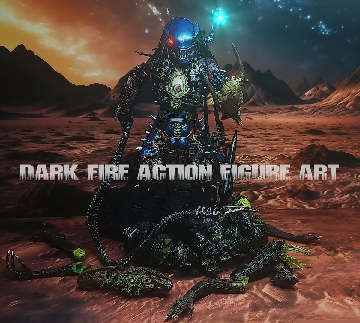 YautjaDrak's tweet photo. "The Queen's reign is over."

#Predator #Predators #Prey #AVP #AlienvsPredator #AliensvsPredator #Alien #Aliens #neca #necatoys #actionfigure #actionfigurephotography #toyphotography #toyphotos https://t.co/HCR1ewCxyb