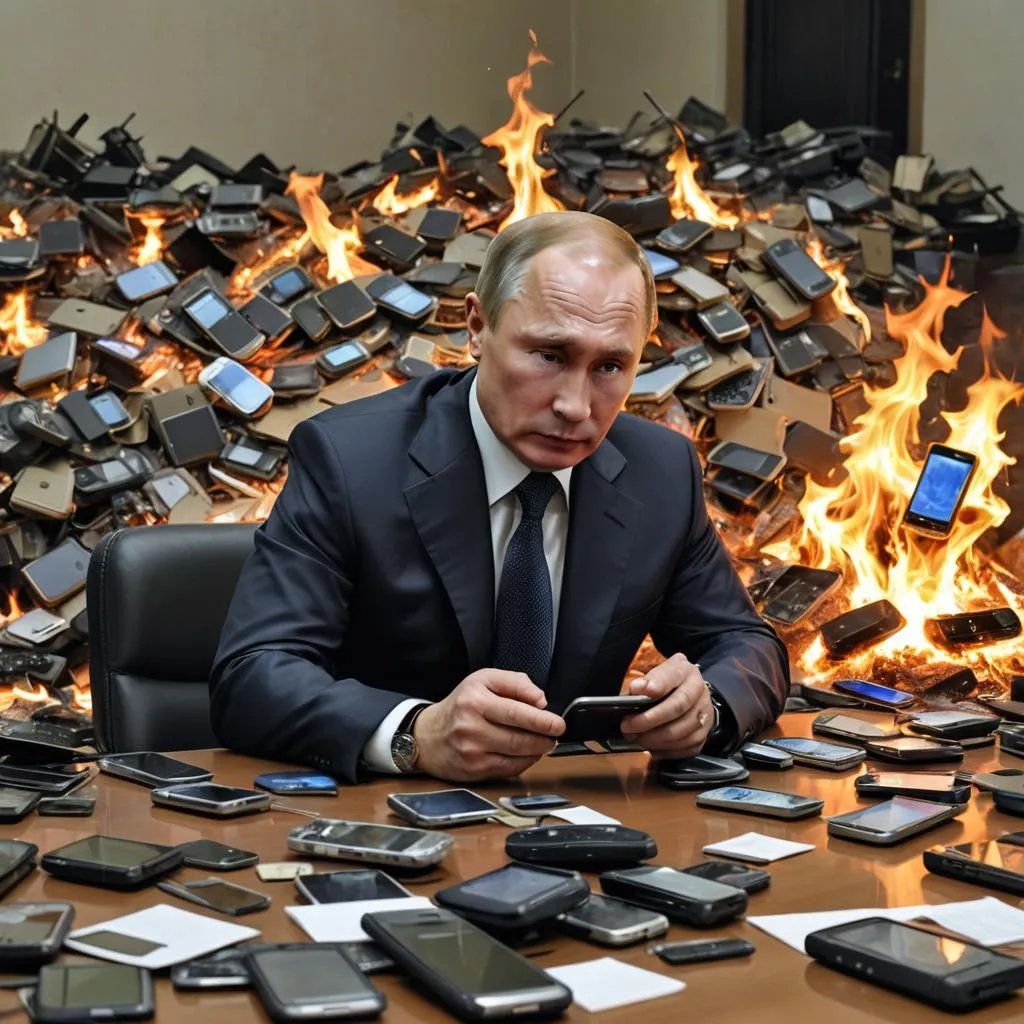 RMagnusholm's tweet photo. That was a huge KABOOM! 
Does anybody know how many pagers the Russians stored there?

#pagersblast #PutinScared #digitalArt https://t.co/zt2HuUeRYf