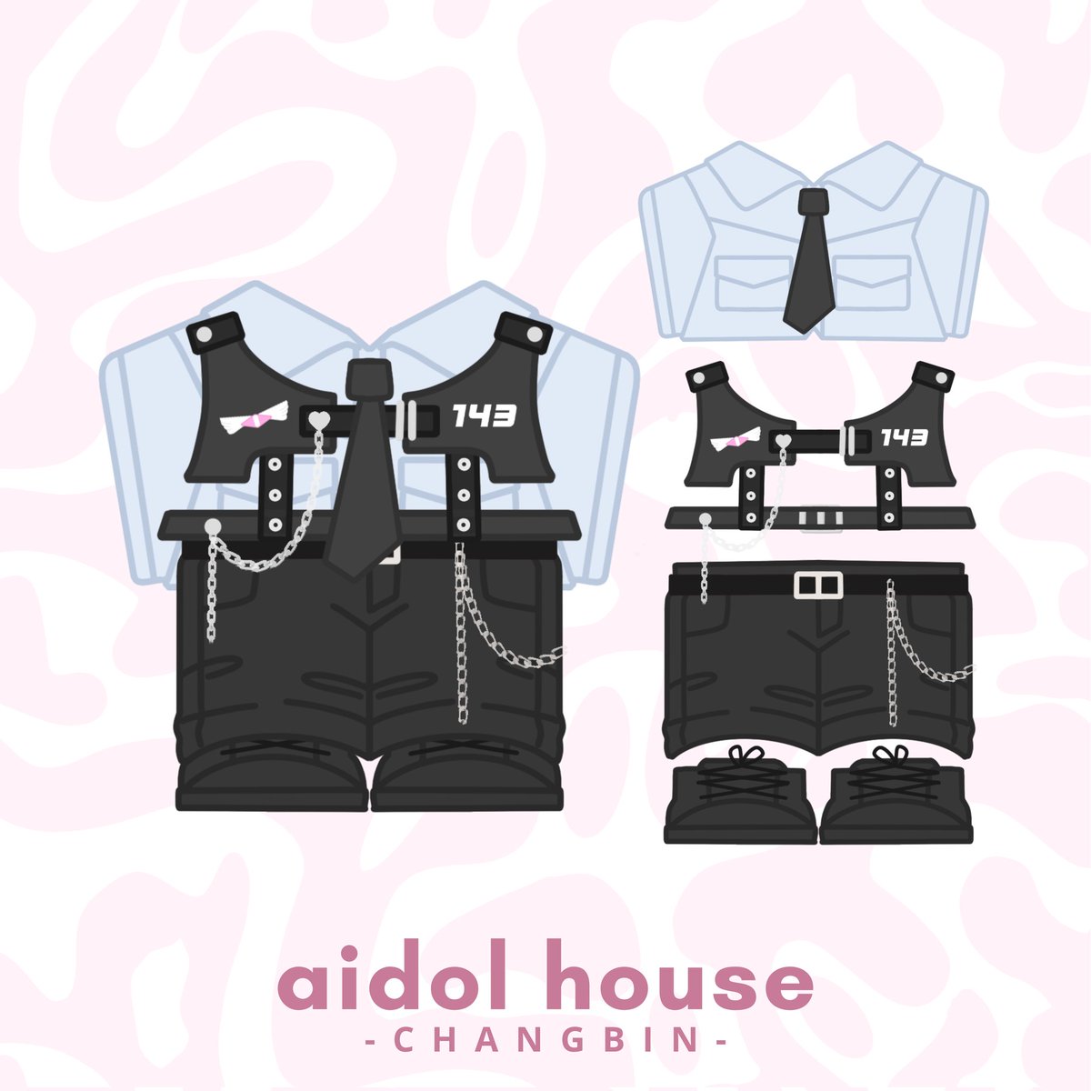 aidolhouse's tweet photo. Changbin's plushie campaign is now active on our shop!!!🐽🎉 We have upgraded his eye design and chose our favorite outfit look from him🤭 Hope you guys like it as well!👮‍♂️✌️ https://t.co/vBrng0i4Hx