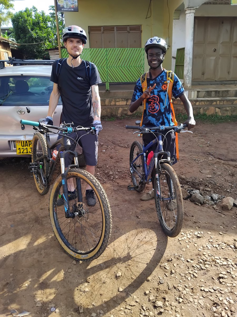 uganda25646's tweet photo. A beautiful Saturday Morning ride  (Chase The Sun ) near Kampala. Peace &amp; quietness Thanks @⁨Marius⁩, @⁨+256 778 989122⁩ we are 😄 feeling awesome!

Also interested in the next adventure? Send us a message to see what's coming up if you wanna join. https://t.co/WVB2YG1Phs