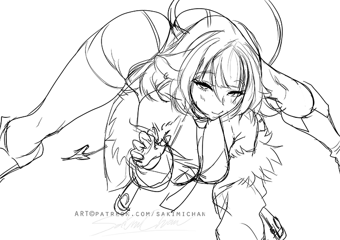 that's not a cat .
Jean sketch wip #zzzero