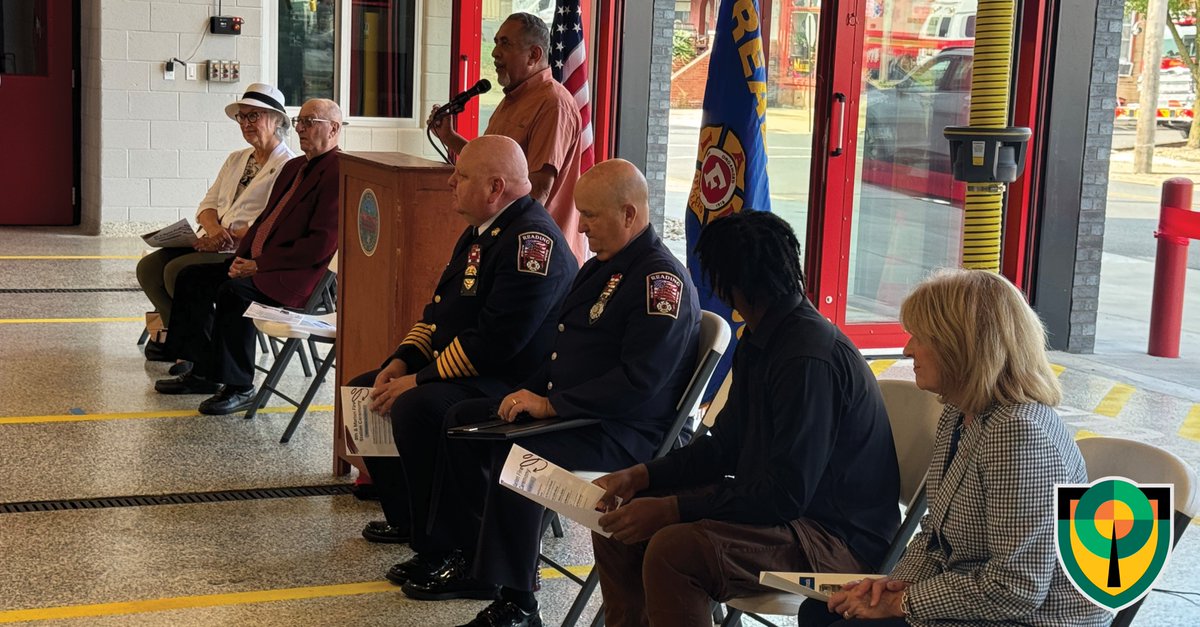 Congratulations to the Reading fire fighters, paramedics and the City Of Reading on their ribbon cutting ceremony for the new 9th &amp; Marion Fire Station. Boyle Construction was proud to manage the construction of the 16,505 SF station. #BuiltBetter