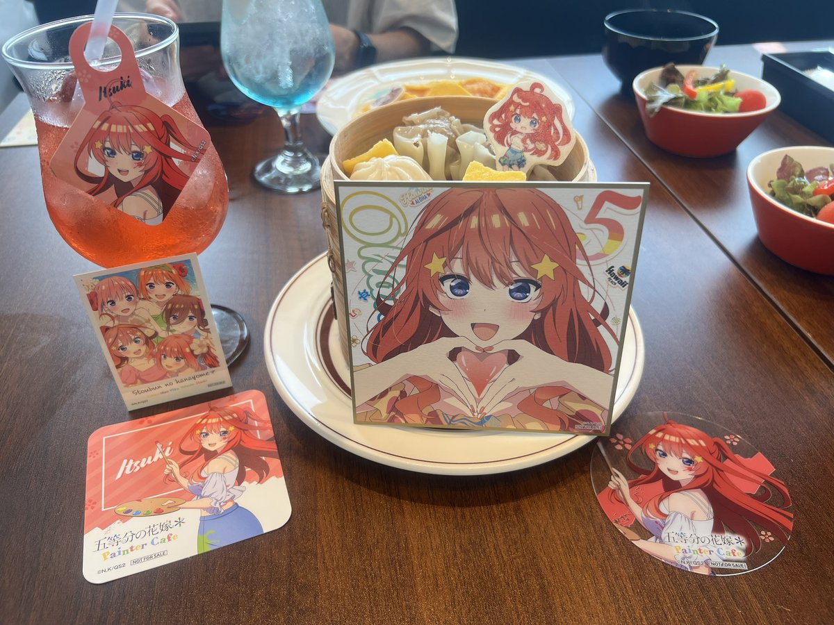 shota7113's tweet photo. 五等分の花嫁の映画とスイパラコラボ
最高だった👍✨
2日前だけどアップし忘れてた😅笑 https://t.co/TvUBwAr2UW