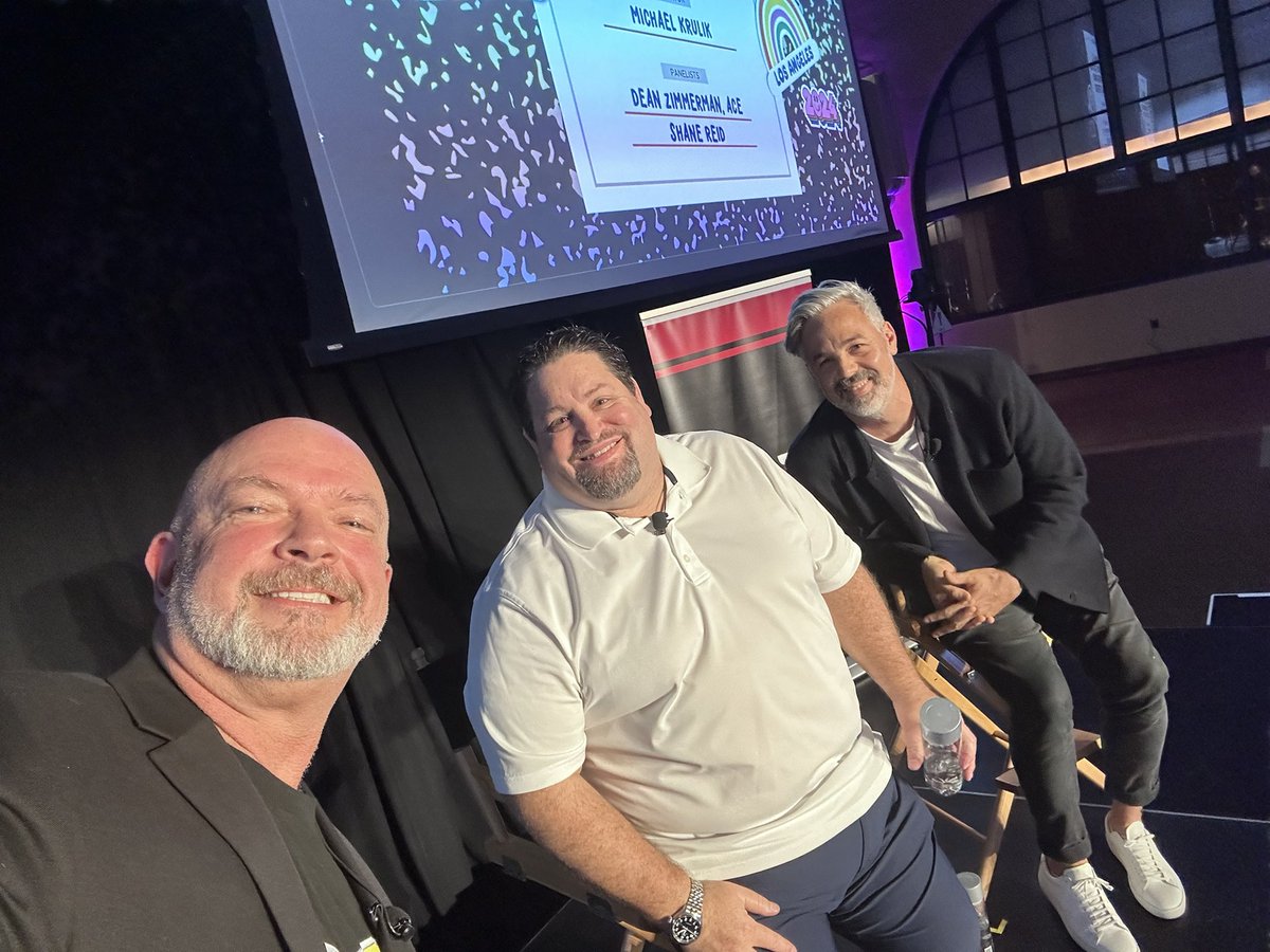 I was thrilled to host a panel at <a href="/ACEFilmEditors/">AmericanCinemaEditor</a> EditFest with the talented editors of Deadpool and Wolverine, Dean Zimmerman, ACE and Shane Reid!! Fantastic!!
<a href="/Avid/">Avid</a> <a href="/MediaComposer/">Avid Media Composer</a> #editing #postproduction #avidhuddle

Photos: @tiltphoto