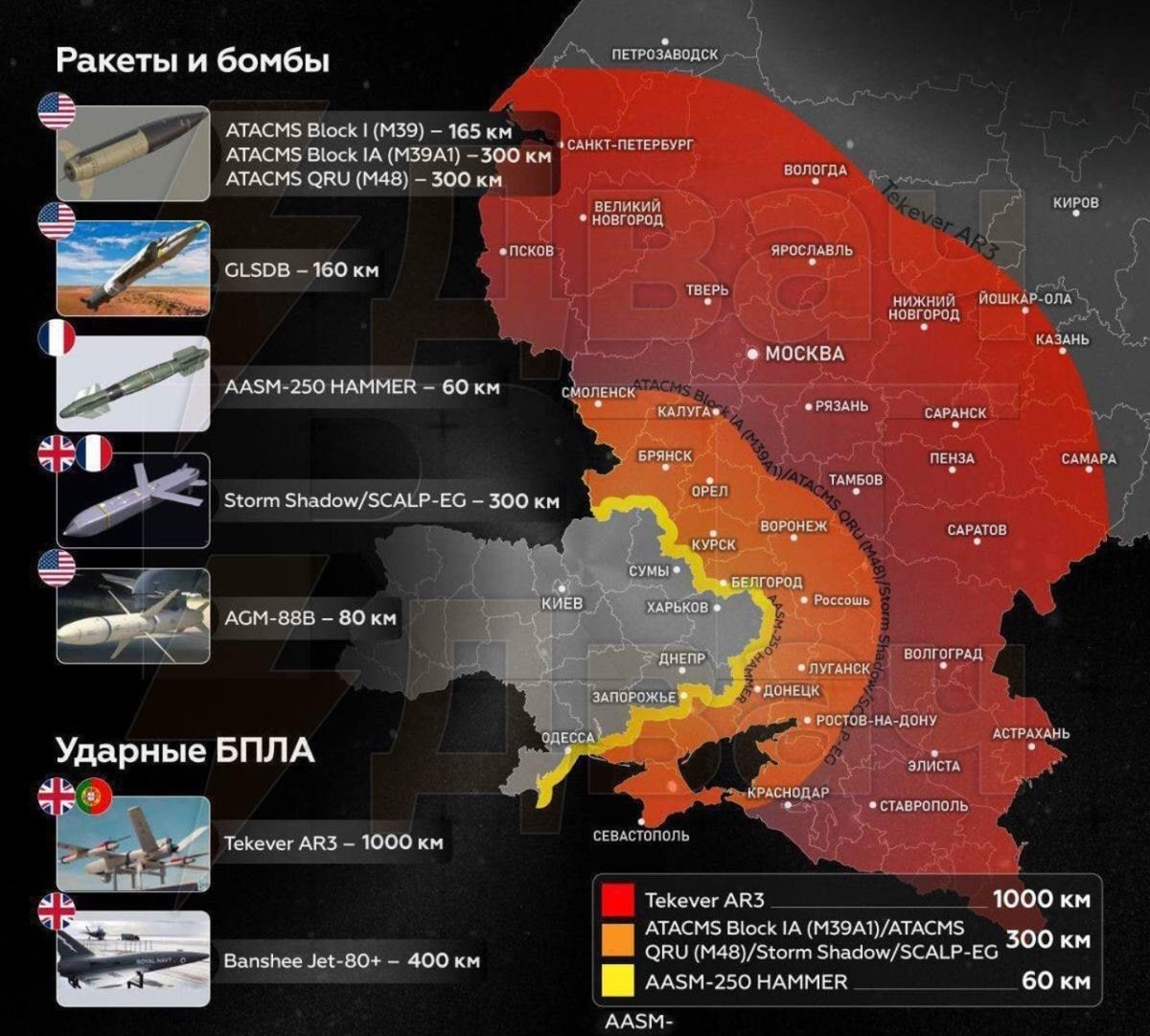 El_Doomer's tweet photo. EXPLICACIÓN: ¿POR QUÉ LA UTILIZACIÓN DE MISILES DE LARGO ALCANCE DE LA OTAN COMO ATACMS, STORM SHADOWS Y TAURUS SOBRE RUSIA ES ALGO TAN PELIGROSO?

Contexto: La nueva escalada de Occidente contra Rusia implica la potencial utilización de misiles balísticos estadounidenses (ATACMS, JASSM) y franco-británicos (Storm Shadow) para realizar ataques en profundidad sobre territorio ruso.

¿Si los ucranianos ya utilizan drones y otro tipo de armamento occidental para atacar a Rusia en profundidad, qué tienen de especial estos misiles?

Según aseveran desde el Kremlin, si se suceden estos bombardeos, considerarán que la OTAN está interviniendo directamente en el conflicto, y que esto supondría una declaración de guerra. Más adelante, evaluaremos si esto representa una observación legítima o no.

¿En caso de semejantes ataques, responderán los rusos bombardeando directamente a países de la OTAN, o lanzando algún tipo de arma nuclear?

Mi interpretación personal es que no. Putin dejó claro que al margen de tomárselo como una declaración abierta de guerra por parte de las naciones implicadas, Rusia responderá de manera proporcional.

Moscú está ganando el conflicto contra Washington en el campo de batalla, y también a nivel económico y diplomático (BRICS, desdolarización, sistema financiero alternativo, crecimiento económico, etcétera). El Kremlin es consciente de que estos bombardeos obedecerían a un acto de desesperación y provocación por parte de ciertos sectores de Occidente (neoconservadores estadounidenses y élites británicas) junto a Zelenski, con intención de que la consiguiente respuesta de los rusos arrastre a toda la OTAN al conflicto, en lo que supondría el inicio de la Tercera y probablemente última Guerra Mundial.

Por tanto, considero que el gobierno ruso no tiene ninguna intención de darle un pretexto bélico y propagandístico a la OTAN para que sus ejércitos entren en Ucrania. Opino que los rusos tampoco tienen intención de zambullirse en una escalada nuclear salvaje a las primeras de cambio, puesto que esto traería aparejada su autodestrucción. Por ello, considero que en la medida de lo posible absorberán los golpes y responderán de la manera que consideren acorde. Esta réplica se podría producir por ejemplo a nivel diplomático (declaración de guerra y confiscación de bienes a países implicados), comercial (exportaciones de las que aún dependen países OTAN), y también asimétrica (armando a grupos rivales de los EEUU a lo largo del mundo para que ataquen sus bases militares u otros intereses, algo que podría iniciar su propia escalada).

Ahora bien, aquí es donde se ha de incidir sobre el concepto "respuesta proporcional". Si estos ataques con misiles balísticos de largo alcance de la OTAN contra Rusia consiguen infligir un grave daño sobre civiles, o acaban con figuras políticas importantes como el propio Putin, entonces la respuesta de Rusia sí podría ser total y furibunda, lo que posiblemente signifique GAME OVER para todos nosotros.

¿Pero realmente serían capaces de usar estas armas contra civiles y políticos rusos, o podemos estar seguros de que solo atacarán objetivos militares?

No, no es la primera vez que el proxy estadounidense ataca intencionadamente a figuras inminentemente civiles, tal y como han documentado en medios como el NYT https://t.co/bbgQeMum67. Por ejemplo, durante el último ataque masivo con drones de Kiev sobre territorio ruso, principalmente fueron golpeados edificios de viviendas https://t.co/GjjwyyjVqu. 

Para evalúar este riesgo, es necesario comprender la estrategia a la que obedecerían estos potenciales ataques. Para ello, primero te presentaré de manera esquematizada la naturaleza y el destino de la actual contienda bélica.

El conflicto entre Ucrania (respaldada por la OTAN) y Rusia, derivó en lo que se conoce como una guerra de desgaste. De esta clase de choques militares sale victorioso el que cumple los siguientes dos requisitos: mayor cantidad de soldados, mayor cantidad de armamento.

Rusia supera ampliamente a Ucrania en ambos aspectos, y aunque los ucranianos han luchado con valentía y profesionalismo e infligido bajas considerables a los rusos (otra razón por la que Rusia no aceptará un acuerdo que no sea maximalista), no hay nada que puedan hacer por sí mismos para cambiar lo que para Kiev representa una dinámica fatídica. En términos de demografía, la población rusa es ampliamente mayor a la ucraniana (y más ahora, con millones de refugiados ucranianos que huyeron del conflicto). Además, el ejército ruso no ha parado de crecer (https://t.co/MAKvjl2K7A) mientras que los grandes medios reconocen la acuciante escasez de personal cualificado por parte del ejército ucraniano (https://t.co/VklShJZYxd). En términos de armamento, y hablando solo de artillería, el propio Zelenski dijo hace poco en una entrevista que los rusos tenían una ventaja de hasta 12 contra 1 (https://t.co/xljvFI4Pnr) mientras que el Comandante en Jefe de su ejército, Syrski, admitió que esta ventaja sería de 2 a 3 contra 1 a favor de los rusos (https://t.co/aooJFvMa2v). A estos datos hay que sumarle que, según expertos militares, la mayoría de bajas del conflicto son producidas por el fuego de artillería enemiga (https://t.co/Dsfuu5PenP).

Además, según fuentes occidentales, Rusia estaría fabricando entre 3 (https://t.co/X1wj9NDvxJ) y 7 (https://t.co/HFv2wpIEgq) veces más de este armamento que todo Occidente combinado. Esto no solo se debe a la atrofia del complejo militar-industrial occidental (deslocalización industrial y financiarización de nuestras economías) sino que deriva de la propia esencia de nuestro modelo productivo, orientado ante todo a la maximización de beneficios. Esto significa que por mucho dinero que arrojemos al problema, nuestra industria militar siempre optará por realizar inversiones que maximicen su beneficio, independientemente de lo que necesiten los soldados ucranianos (estas empresas privadas prefieren crear armamento sofisticado y escaso, pero con gran margen de beneficio, en vez de muchísima más artillería barata, lo que conllevaría un menor margen de ganancia). Rusia, en cambio, ha demostrado no tener este problema.

La aritmética, por tanto, es sencilla: la guerra la está ganando y la ganará el país que tenga mayor capacidad para reclutar, adiestrar y armar soldados, y el país que tenga mayor éxito la hora de recabar y fabricar armamento, que en este caso es Rusia (https://t.co/dwU0OBgE9O). Por no hablar del malgasto de recursos y personal en Kursk, que también obedece a la desesperación de Kiev y sus valedores occidentales ante la consumación cada vez más evidente de la realidad que acabamos de explorar.

Ateniéndose a esta perspectiva aciaga para Washington, hace meses que neoconservadores estadounidenses como Nuland decidieron virar la estrategia ucraniana de lo puramente militar a una operación de insurgencia, "sorpresitas" y guerra psicológica contra la población rusa y su gobierno (como ya advertí tras el fracaso de la contraofensiva ucraniana de 2023 https://t.co/YMD4kTYh8t). Así, esperan poder doblegar al Kremlin creando las condiciones para la llegada de un "cisne negro" pírrico y redentor.

La lógica es la siguiente: si aterrorizamos lo suficiente a los civiles rusos, si hacemos que su vida sea insoportablemente miserable, estos por fin volverán su vista hacia el Kremlin, al que culparán de todos sus males. Así, se pretende generar un clima de desasosiego, inestabilidad y caos entre la población general que propicie que su gobierno finalmente sea derrocado. Otro vector de esta lógica se cimienta sobre la idea de que si Putin desaparece del panorama, todos los problemas de Occidente se marcharán con él. Para conseguirlo, serán fundamentales los ataques sobre infraestructuras y objetivos netamente civiles y administrativos. Este concepto no solo carece de cualquier atisbo de fundamentos realistas (https://t.co/yzRsbMxiAr), sino que también es inmensamente arriesgado. Pero esto es de lo poco que le queda a Occidente en la recámara, y parecen dispuestos a proceder. Por tanto, considero que el principal objetivo de estos ataques no será infligir daños militares contra Rusia. Si el plan realmente consiste en utilizar misiles como los Storm Shadow solamente contra objetivos militares, esto también resultaría fútil a medio y largo plazo, puesto que Occidente no produce suficientes misiles de este tipo como para realizar una campaña de bombardeos intensos y permanentes. Por tanto, aunque ralenticen y dañen su esfuerzo bélico, Rusia eventualmente se repondrá de semejantes bombardeos, lo que significa, en mi opinión, que no merece la pena correr tal riesgo (que ahora exploraremos) salvo que estés dispuesto a jugártelo todo a la carta del "cisne negro"...

Por su parte, Kiev y su ejército se encuentran en una situación crítica, por lo que Zelenski también tiene un incentivo perverso a la hora de intentar instigar una respuesta devastadora de Rusia contra países de la OTAN para así tratar de arrastrar a estas naciones al conflicto, aunque esto probablemente suponga el principio del fin de la humanidad.

Los comentarios por parte de funcionarios ucranianos de primer nivel acerca de infundir terror sobre la población rusa para que "sientan el precio de la guerra", y de cómo esto serviría para deshacerse de Putin, son públicos y notorios. Por ejemplo, el jefe de la inteligencia militar ucraniana afirmó hace poco: "Quiero destacar nuestra capacidad de lanzar ataques en el interior de la Federación Rusa. Ha cambiado la perspectiva, ya que ha tenido un efecto grave en su situación sociopsicológica, porque, antes de eso, toda la población rusa vivía en el paradigma que les hacía decir: 'Pase lo que pase, somos un país muy poderoso, somos los más fuertes del mundo'. Pero con las primeras explosiones, digamos, en Moscú, en el territorio de la Federación Rusa, etc., se destruyó ese paradigma. Se socavó la fe en ese fundamento. Se rompió la creencia de la gente de que vivía en un país seguro. Ese es el principal logro de todos estos ataques profundos." https://t.co/4y2PWLRCFD Tras la muerte de varios civiles rusos en una playa de Crimea al estallar la carga de un misil ATACMS con bombas de racimo, Podolyak afirmó: "No puede haber "playas", "zonas turísticas" y otros signos ficticios de "vida pacífica" en Crimea, ocupada temporalmente por los rusos." (https://t.co/wOTOA1jank). Hace unos días, en una entrevista con Fareed Zakaria de la CNN, Zelenski también abundó en esta cuestión. Primero respondió que sí, que estos misiles de largo alcance serían utilizados únicamente contra objetivos militares. Tan solo unos minutos después, argumentó que Putin sólo le teme a su pueblo, y que si los rusos carecen de una vida cómoda y están en peligro, entonces "entenderán el precio de la guerra" (https://t.co/q0wIN85tJB). 

Así pues, esta documentación y los antecedentes indican que es plausible que estos misiles de largo alcance tengan como objetivo población e infraestructura civil y/o altos mandos políticos de la principal potencia nuclear del planeta, lo que podría conllevar una respuesta muy seria por parte de los rusos.

Y aquí es donde llegamos a la parte aún más alarmante de todo este asunto.

¿La utilización de los misiles ATACMS, JASSM, Storm Shadow y Taurus implicarían realmente a la OTAN en estos ataques contra Rusia?

Sí. Más allá de que este armamento sea fabricado, financiado y entregado a Ucrania por Occidente (lo que ya de por sí garantiza un grado de participación intrínseco), la aprobación para la utilización de estos misiles significaría que la OTAN en efecto se ha dado permiso a sí misma para realizar ataques en profundidad sobre territorio ruso (según algunas fuentes occidentales, el visto bueno ya podría haber sido otorgado, y solo lo descubriremos cuando sean utilizados).

Por ejemplo, el año pasado hubo una filtración protagonizada por altos mandos militares alemanes en los que hablaban del riesgo político que supondría para su país la utilización de los misiles Taurus contra los rusos, puesto que requerirían de la asistencia directa de los germanos, como mínimo, en materia de planificación e información satelital. Durante el intercambio, propusieron disimularlo externalizando su participación a través de una empresa privada (https://t.co/5CoHwlx0ta). "Aunque muchos han intentado convencerme, no voy a proporcionar misiles de crucero capaces de alcanzar Moscú. Por ahora, puedo asegurar que mantendré esta posición", ha dicho hace apenas unos minutos el Canciller alemán, Olaf Scholz (que por supuesto, podría cambiar de opinión).

Por tanto, además de la financiación, fabricación, y entrega de este armamento por parte de países OTAN a Ucrania, y al margen de que pudiera haber "instructores" occidentales operándolos y coordinándose con centros militares de la OTAN desde el terreno, Ucrania no puede realizar estos ataques sin el apoyo y la intervención directa de sus aliados en términos de planificación y obtención de datos y referencias satelitales. Y aún hay más: según anuncian medios ucranianos, ni siquiera los misiles franco-británicos Storm Shadow podrían ser utilizados de manera efectiva sin que los estadounidenses cooperen activamente aportando datos cartográficos de acceso clasificado para su sistema de guiado (https://t.co/ji2HXIar3y).

 ---

Hasta aquí llega mi explicación y análisis, si te ha resultado útil, te agradezco que le des a 'me gusta', lo compartas y me sigas, puesto que esto me ayudará tremendamente a continuar publicando @El_Doomer 👍

Si crees que hay algún dato clave que se me escapa, o quisieras compartir información que nos pudiera resultar útil a todos para arrojar más luz sobre este asunto, te leo en los comentarios.