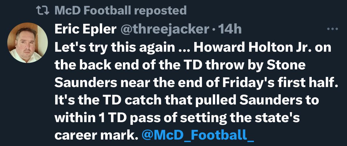 HowardjrH2's tweet photo. Bless for another opportunity to score last night. Hard work pays off. Just hard work &amp; being a student to the game. Thank you to my coaches‼️6️⃣🗣️ @CoachWeachter @alex_marsico10 @EdOBrienCFB @dannylan51 https://t.co/kfCOmo9kUP