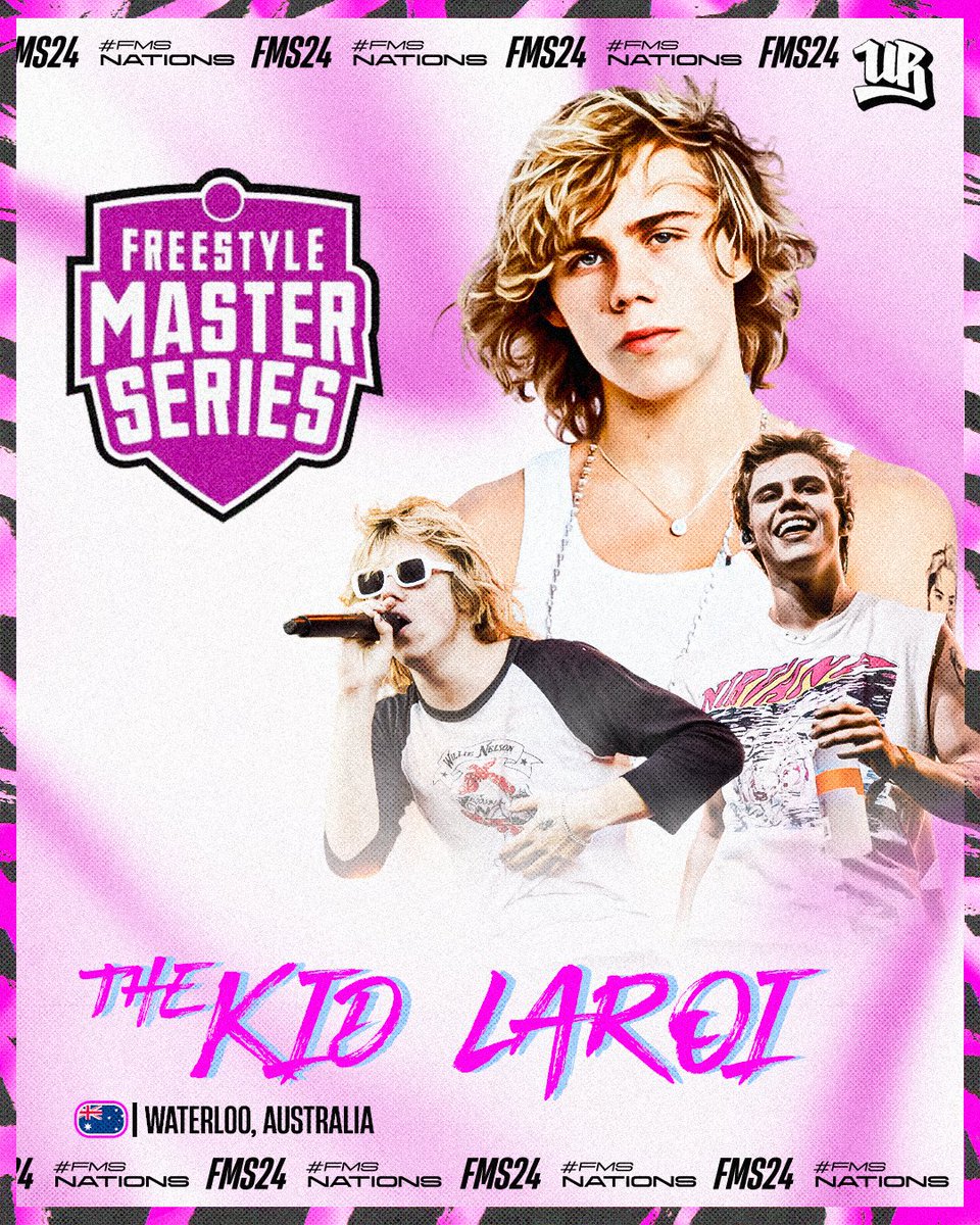 Fmsusaoficial's tweet photo. Kid Laroi has returned!🇦🇺
📢The Kid Laroi is the eighth participant of FMS NATIONS🌍
#FMSNATIONS https://t.co/BwvgX8Mp5P