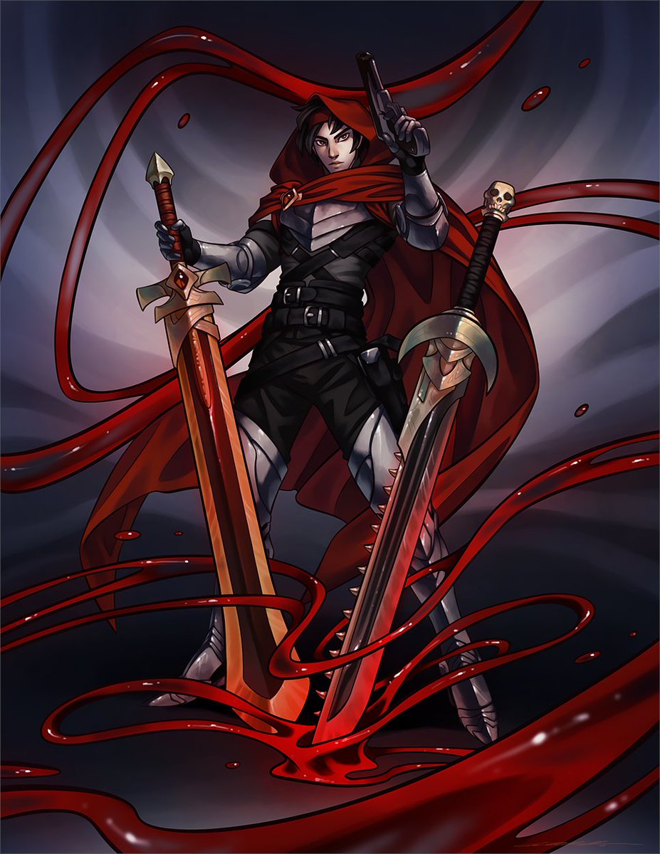 enothar's tweet photo. Commission for OldManOfTheMountain - Vincent

Marked Sensitive for blood. https://t.co/avwCaaZlAz