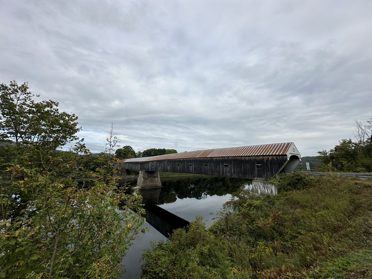metallidan's tweet photo. A very big shopping list.
A very good orchard with cheap cider donuts.
A very big covered bridge.
A very ugly building Aerosmith played their first show with Brad Whitford in.

6 more today 181/251 #runvt #run251 #vt251 https://t.co/l4DMQnMJlt