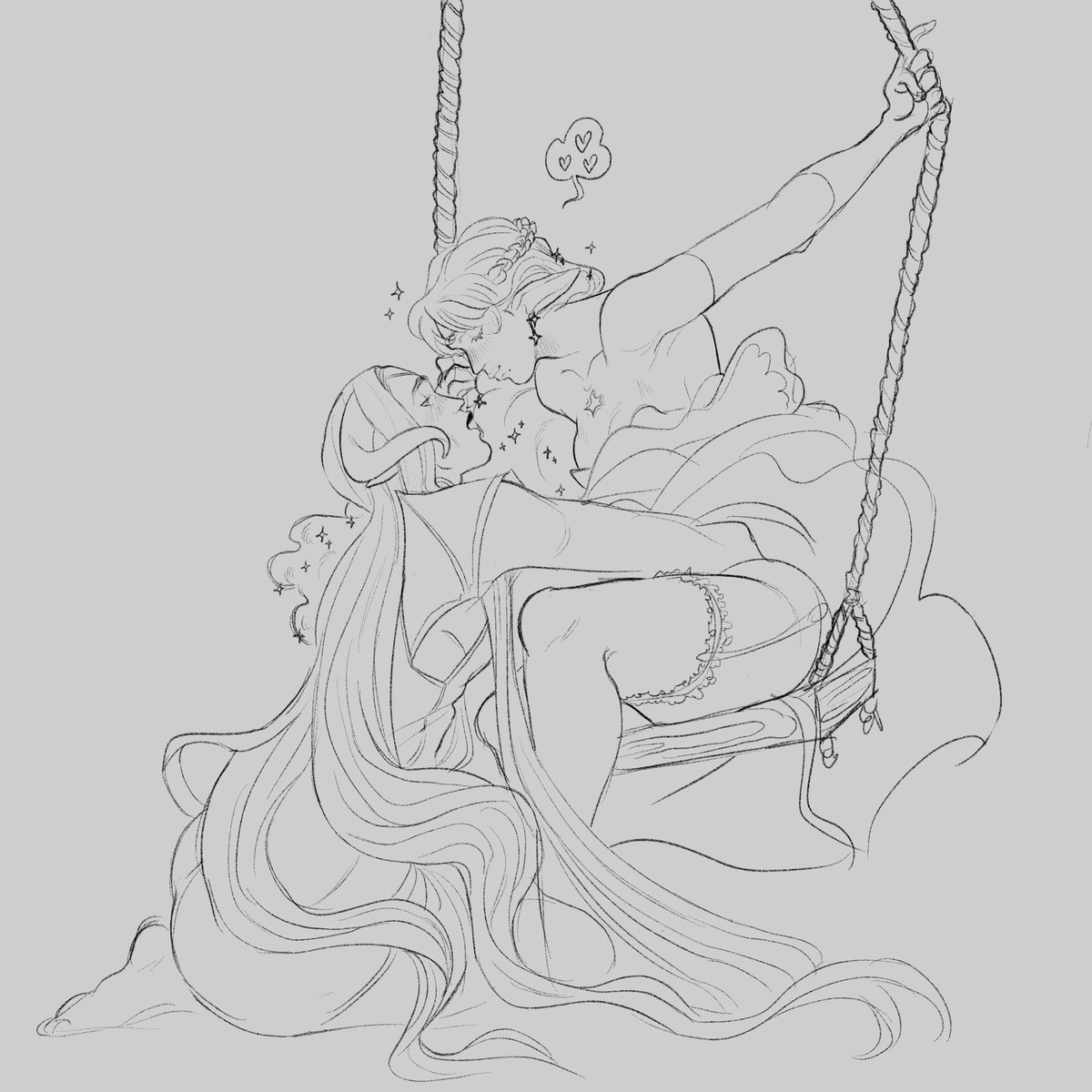 Dont worry. They are totally just friends. Nothing to see here 💗🌱