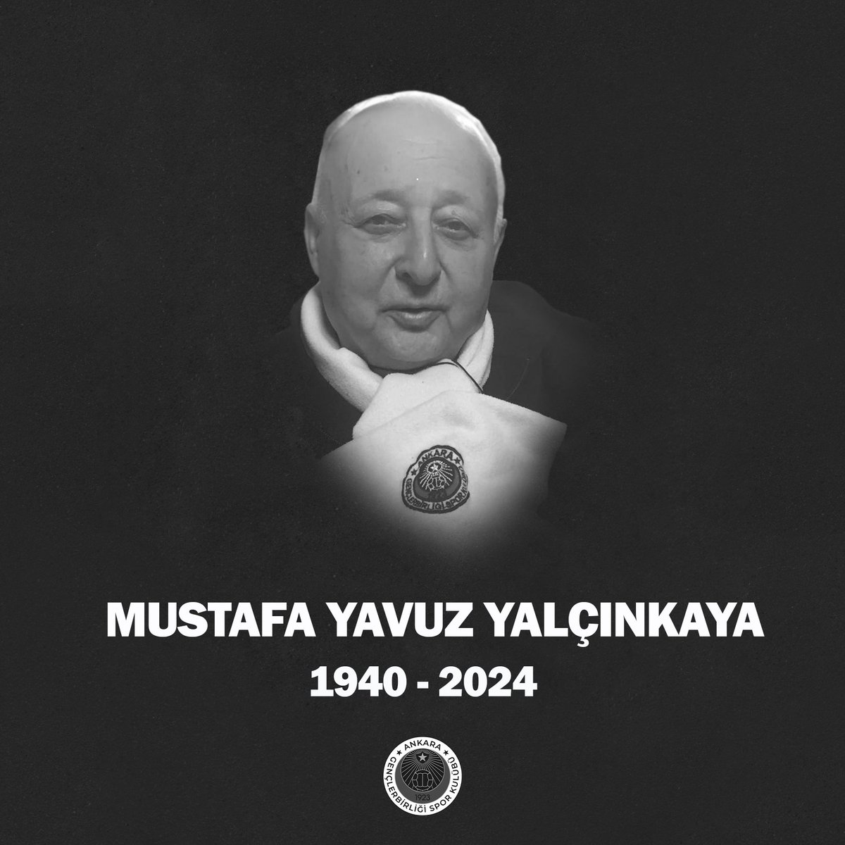 kirmizikara's tweet photo. BAŞIMIZ SAĞ OLSUN 

Gençlerbirliği’mizde yönetim kurulu ve divan kurulu üyelikleri yapan, 1 numaralı delegemiz aynı zamanda Divan Kurulu Üyemiz Suphi Yalçınkaya'nın babası, değerli büyüğümüz Mustafa Yavuz Yalçınkaya'yı kaybetmenin derin üzüntüsünü yaşıyoruz. 
Merhum Mustafa Yavuz Yalçınkaya'ya Allah'tan rahmet; ailesi, yakınları ve camiamıza başsağlığı diliyoruz. 
Merhum Mustafa Yavuz Yalçınkaya'nın cenazesi, 22 Eylül-Pazar (Yarın) ikindi namazına müteakip kılınacak cenaze namazı sonrası Karşıyaka Mezarlığı’nda toprağa verilecektir.