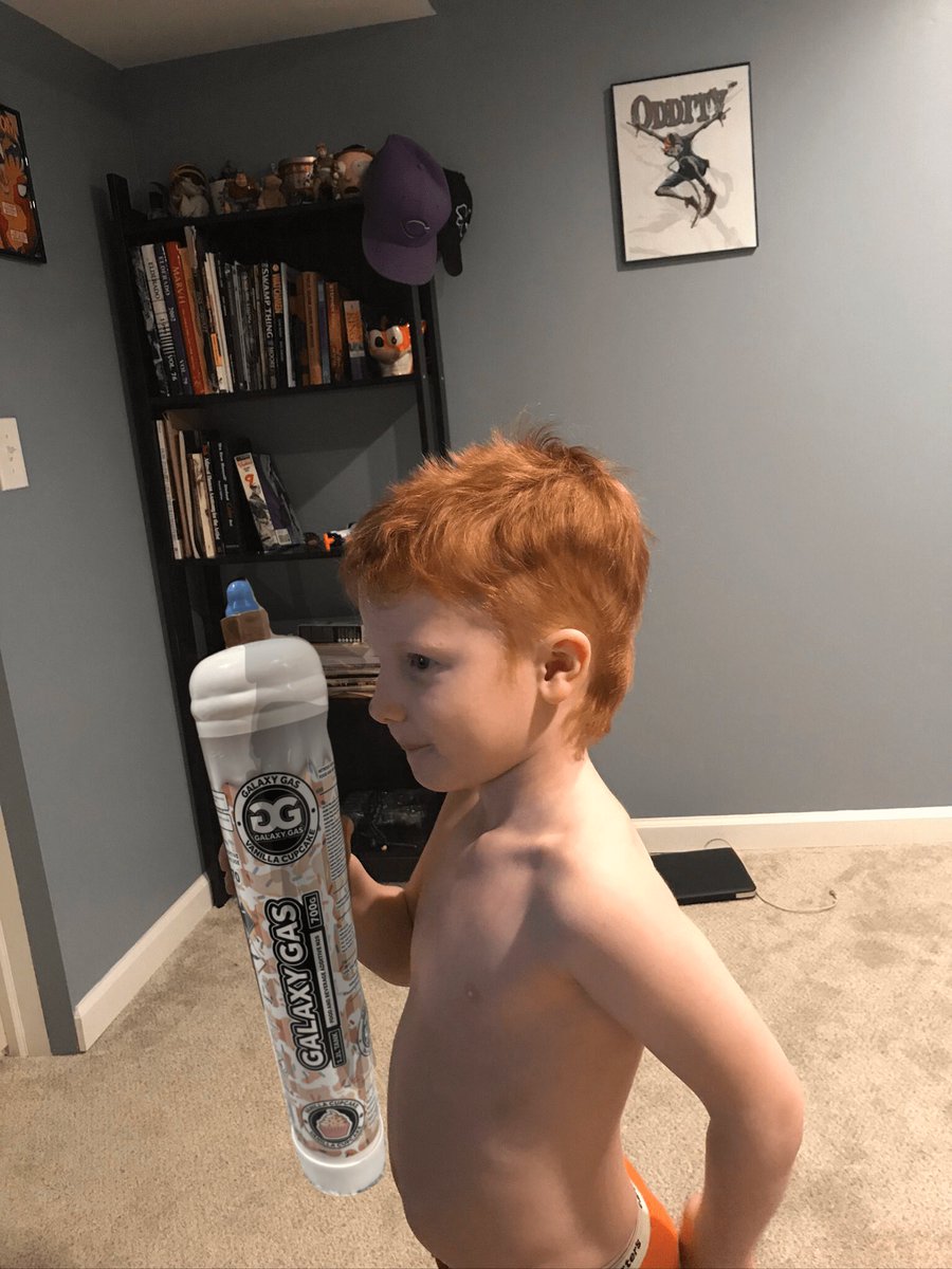 My son is on the spectrum and not only does Galaxy Gas completely calm him down during sensory overload but its even given him the ability to socialize with other kids for the first time in his life.